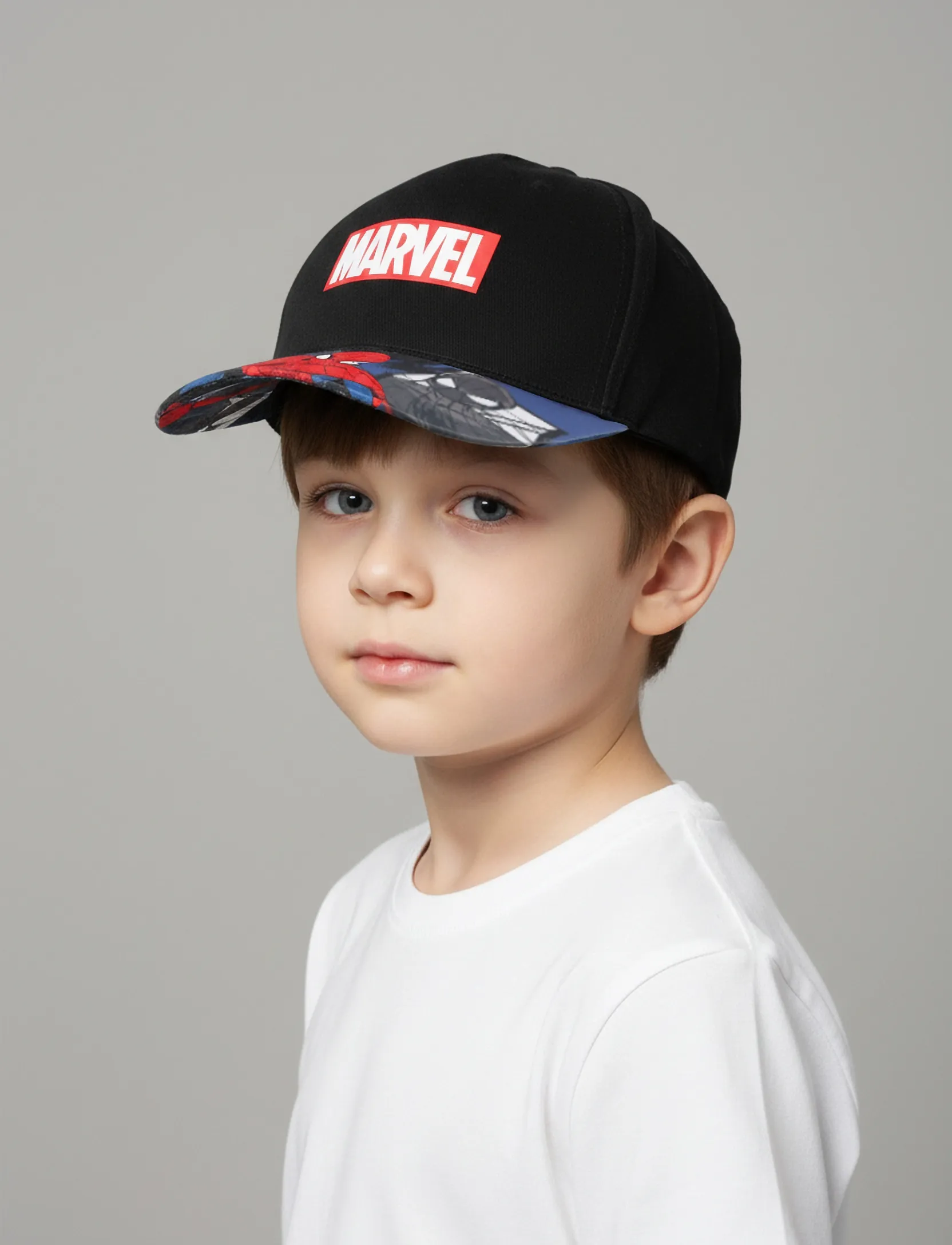Spider-man Cap, 52, Black, Hovedbeklædning > Kasketter, Børn