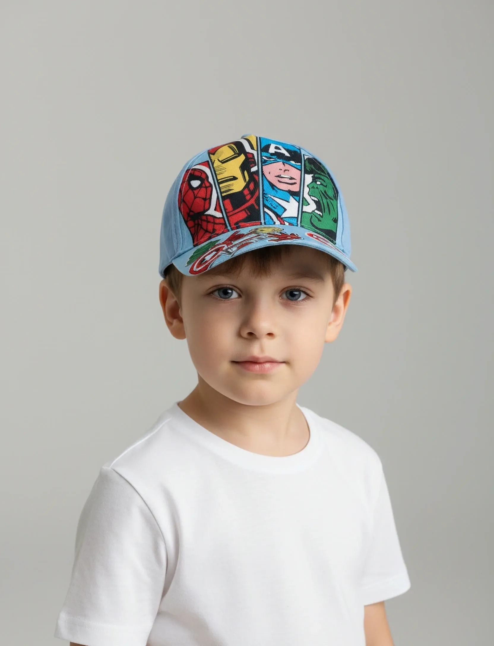 Marvel Cap, 52, Headwear, Mehrfarbig/gemustert - Caps, Kinder