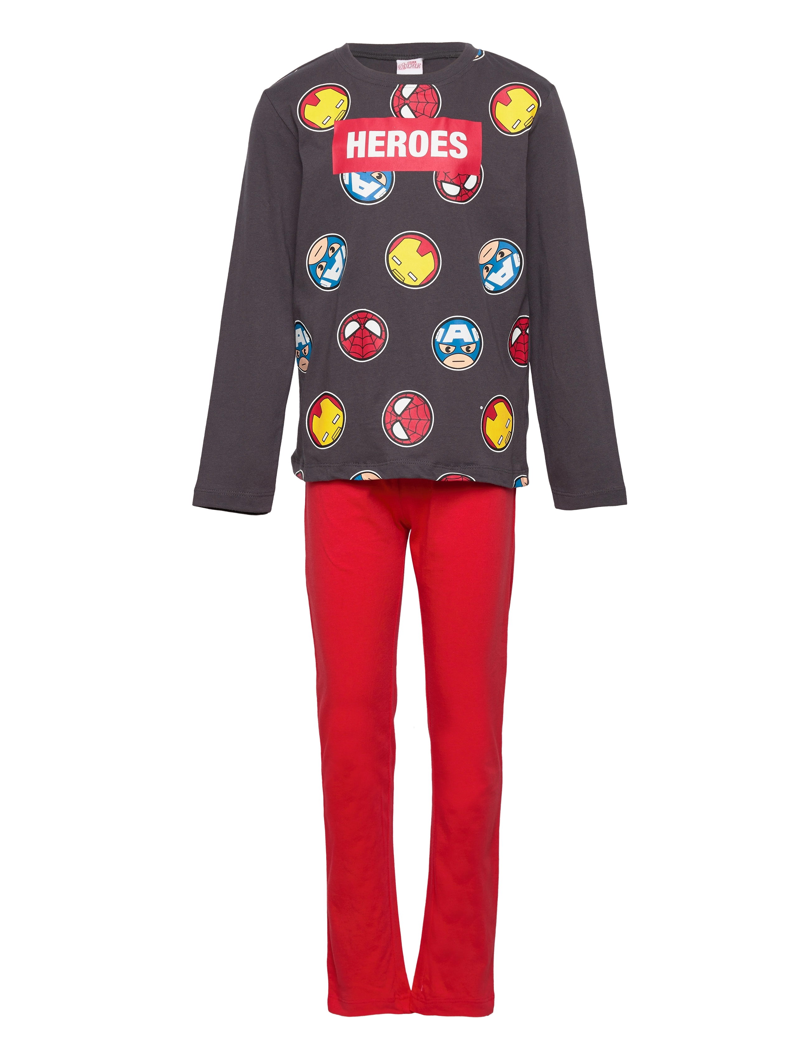 LONG PYJAMAS - DARK GREY