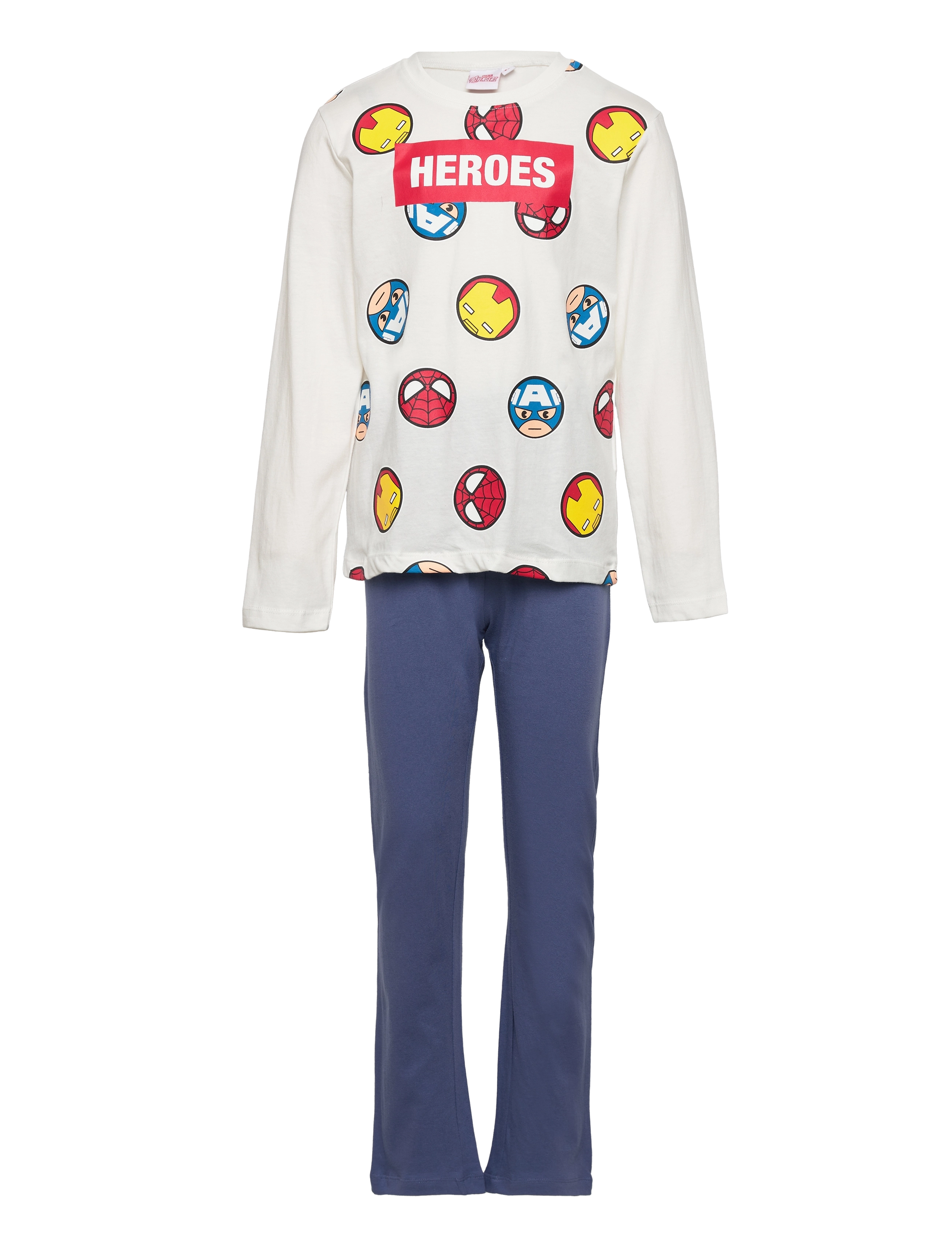 LONG PYJAMAS - WHITE