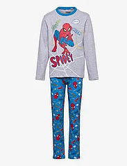 Marvel - Pyjalong - pyjamassæt - light grey - 0