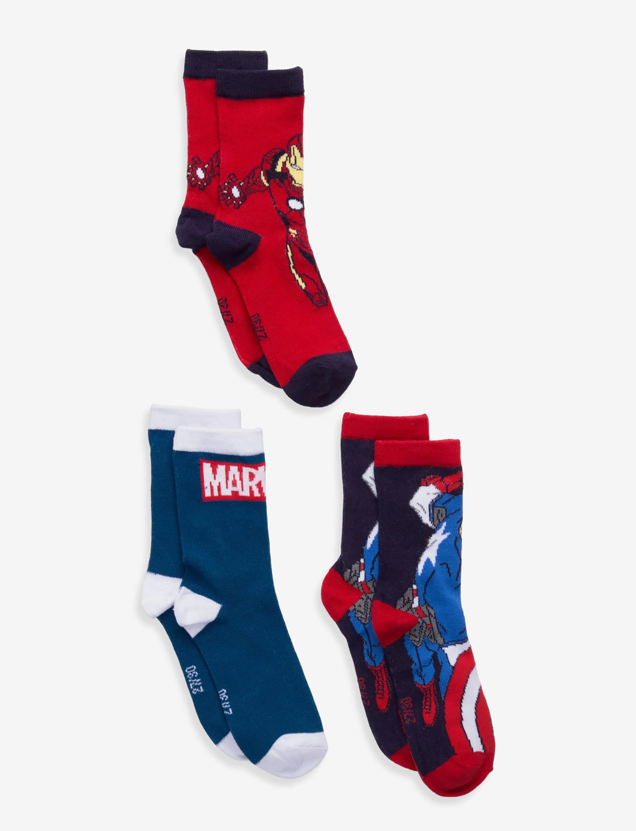Marvel - CHAUSSETTES - efterårstøj - pack2 - 0