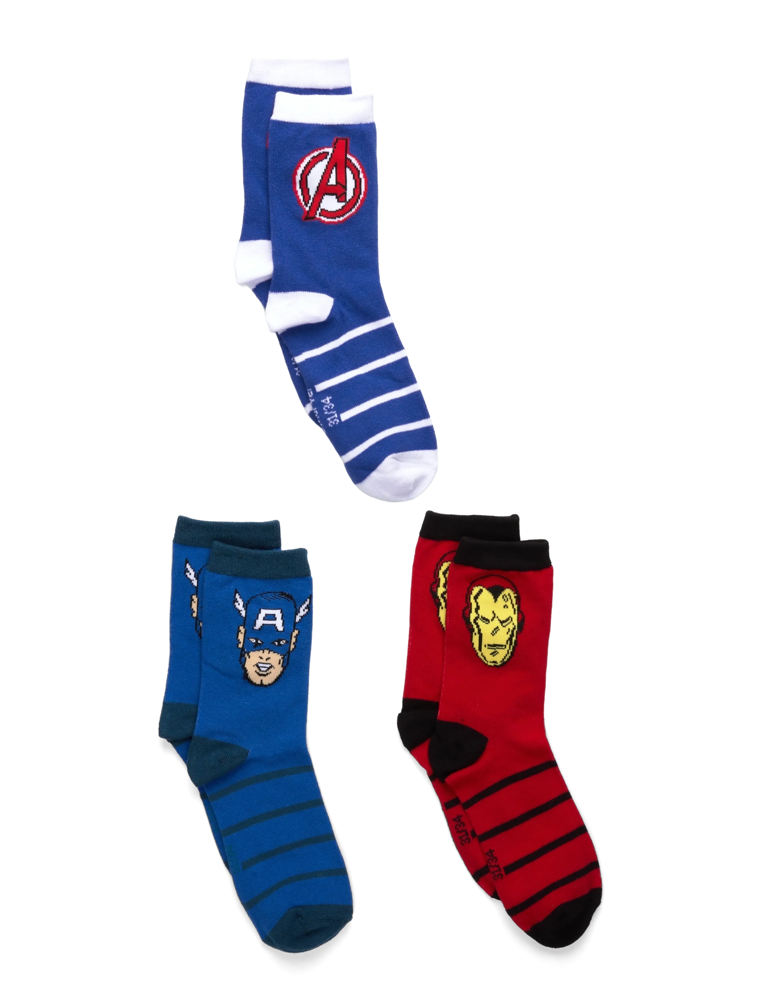 MARVEL Chaussettes Patterned - 23/26 - Kinder