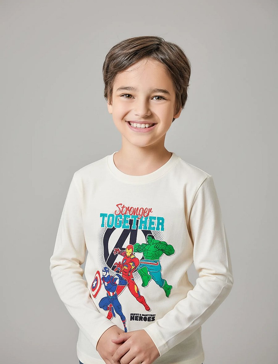 Marvel - TSHIRT - long-sleeved t-shirts - owhite - 0