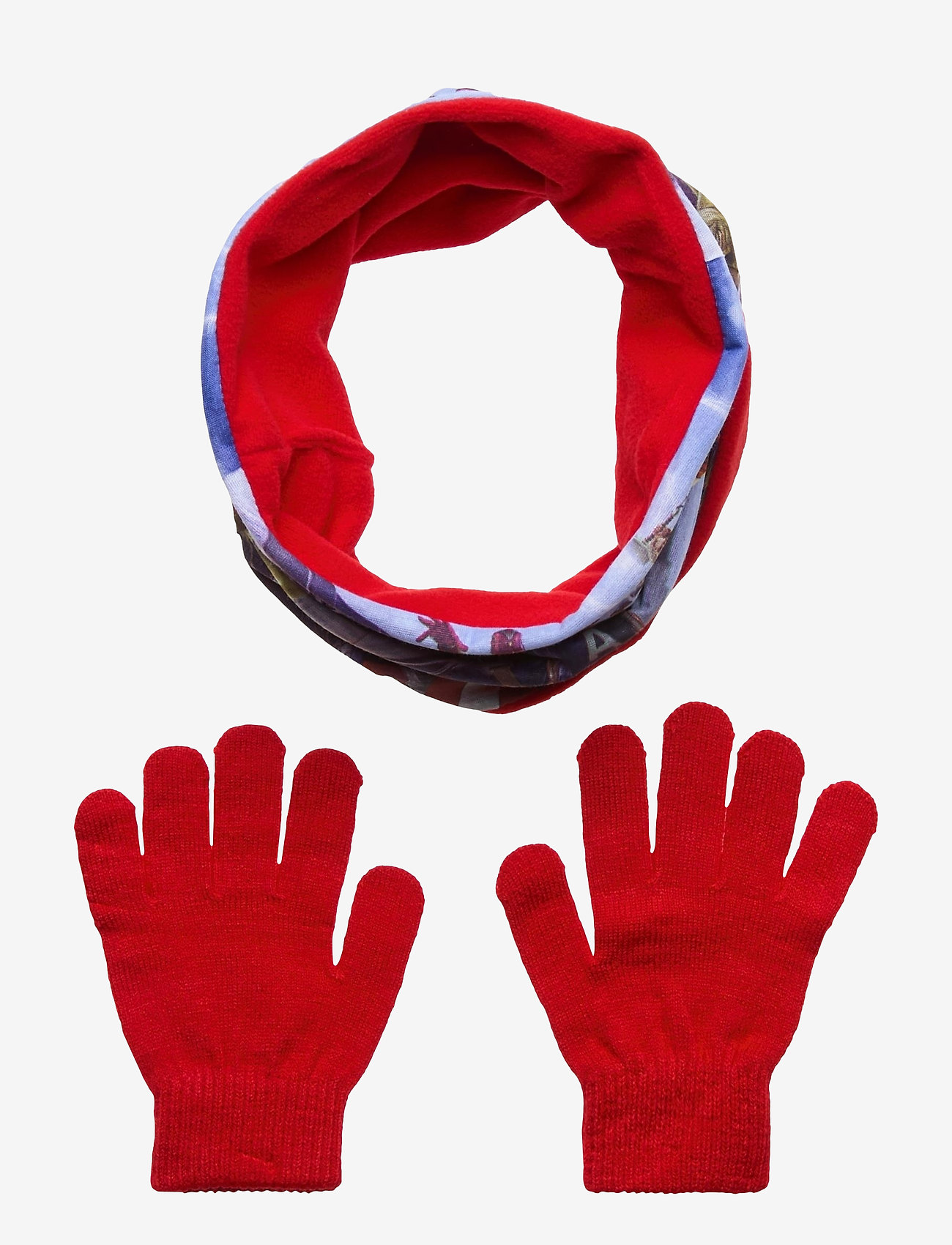 Marvel - SET 2 PCS COLLAR GLOVES - red - 1