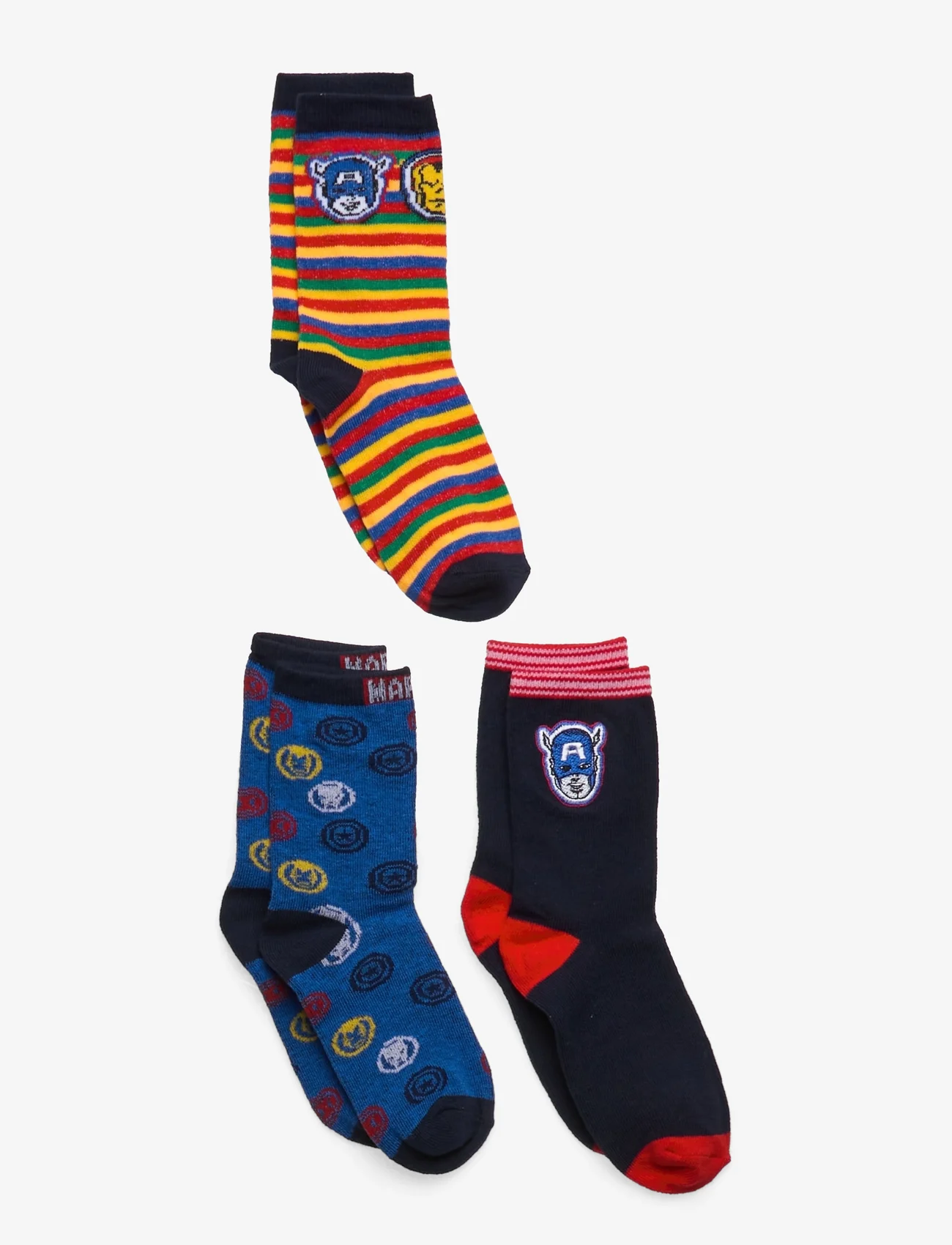 Marvel - 3 PACK SOCKS - chaussettes - yellow - 0