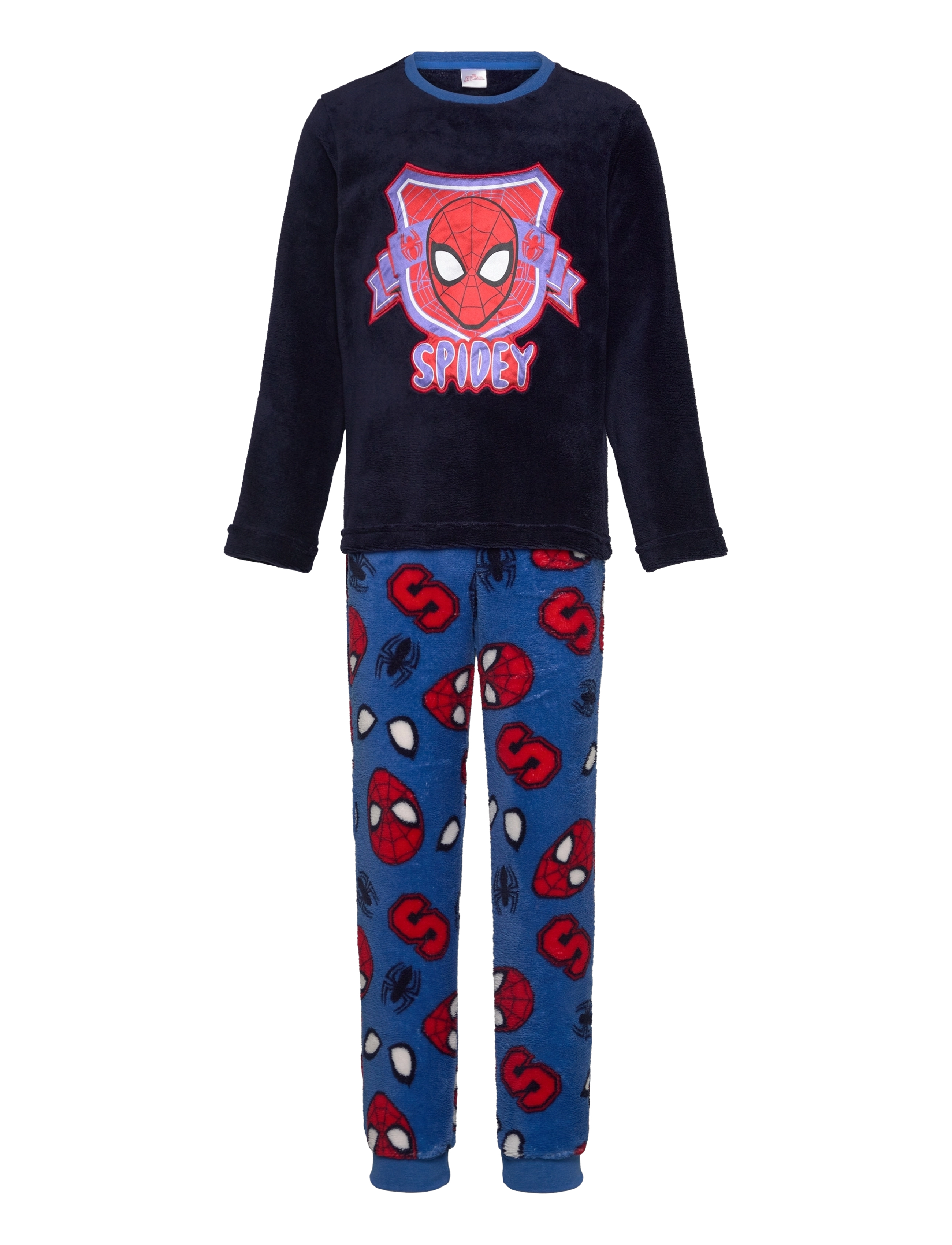 MARVEL Pyjamas + Socken Navy - 98 - Kinder