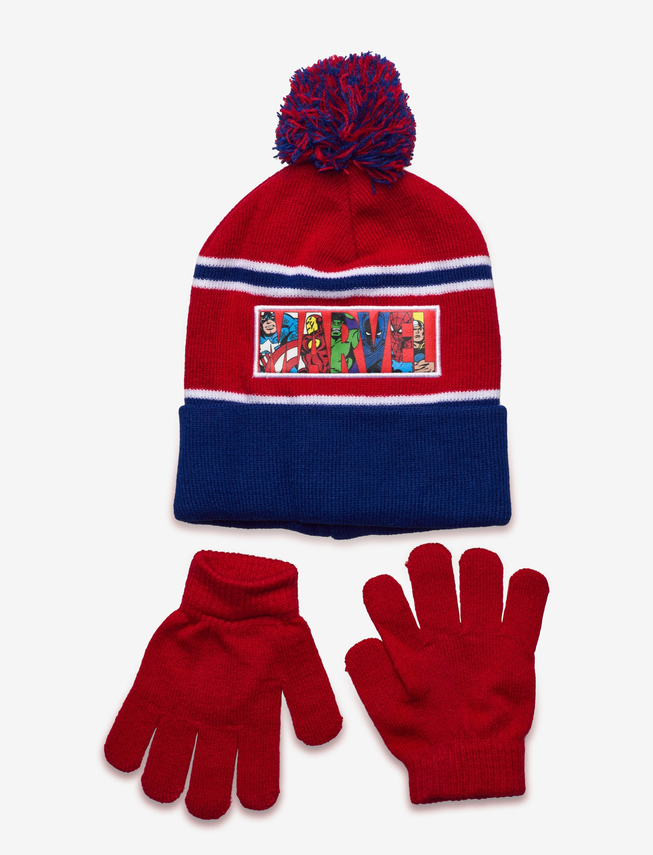 Marvel - BONNET + GLOVES - accessories - red - 0