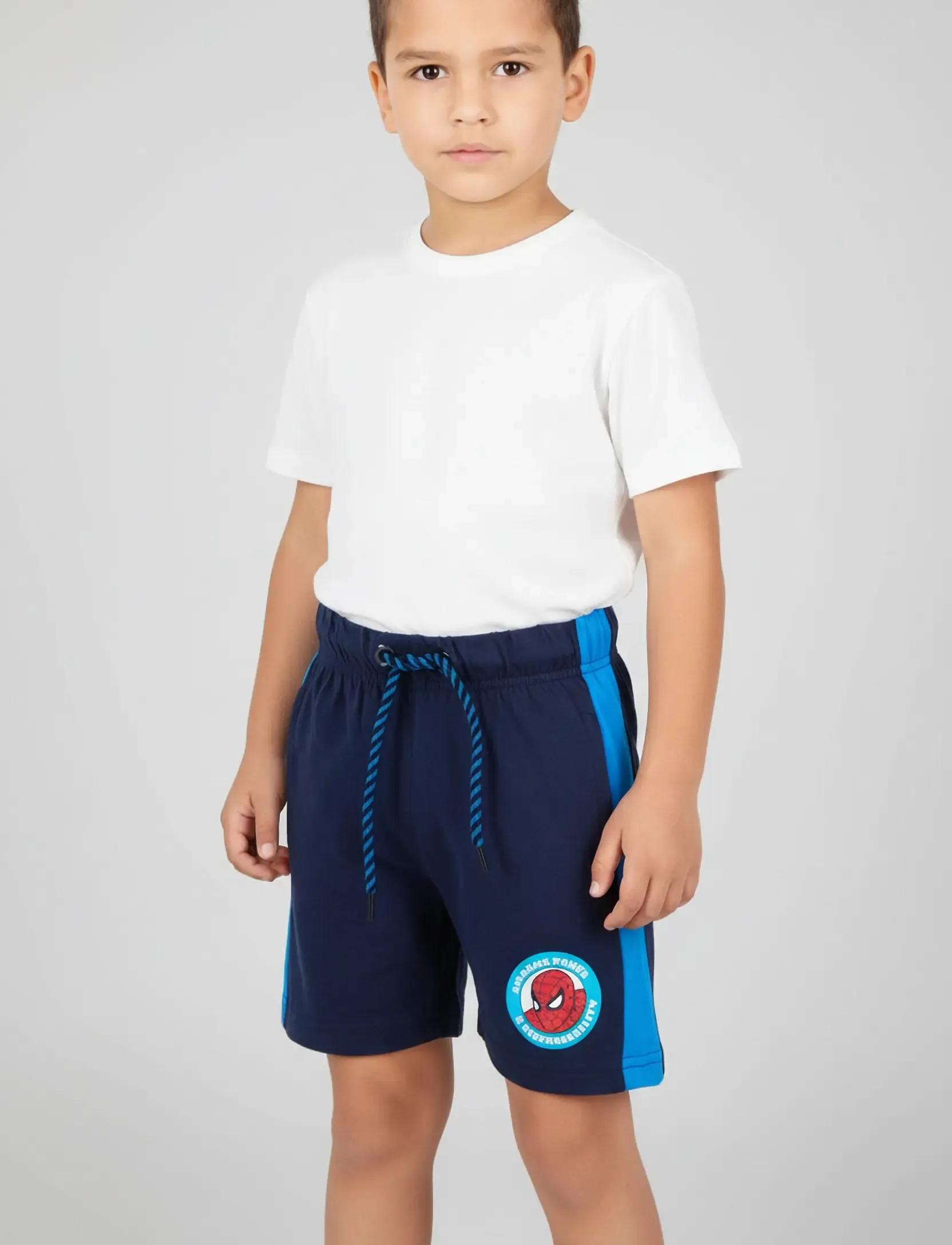 Spider-man Pants, 98, Shorts, Marineblau - Sweat Kinder