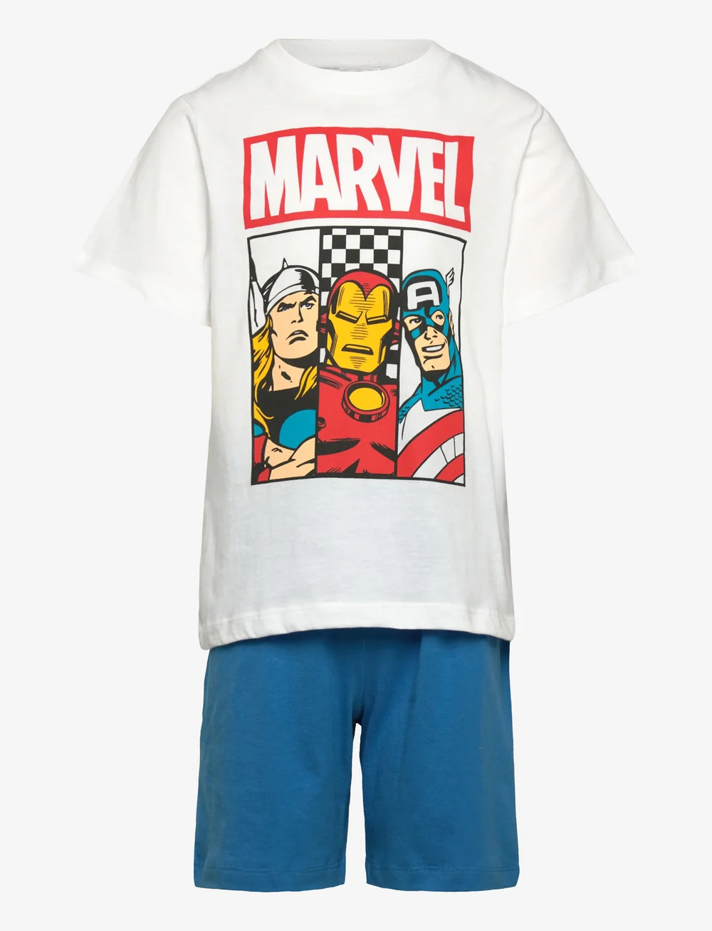 Marvel - PYJAMA - sæt med kortærmet t-shirt - white - 0