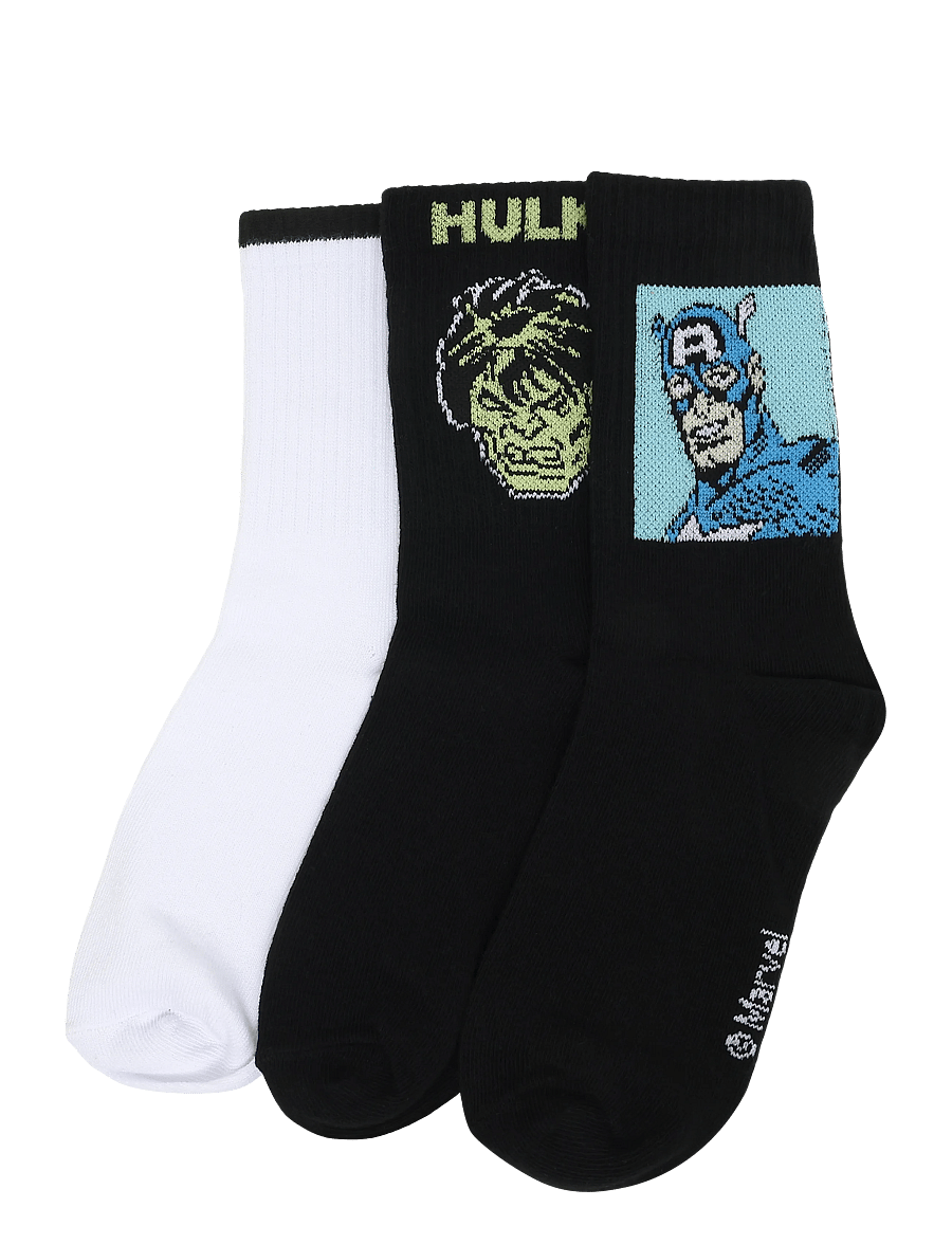 Marvel - SOCKS - strümpfe - black - 0