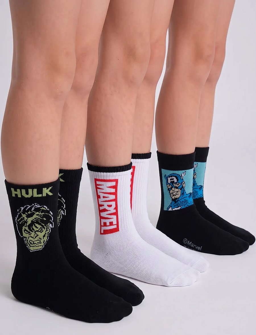 Marvel - SOCKS - socks - black - 0
