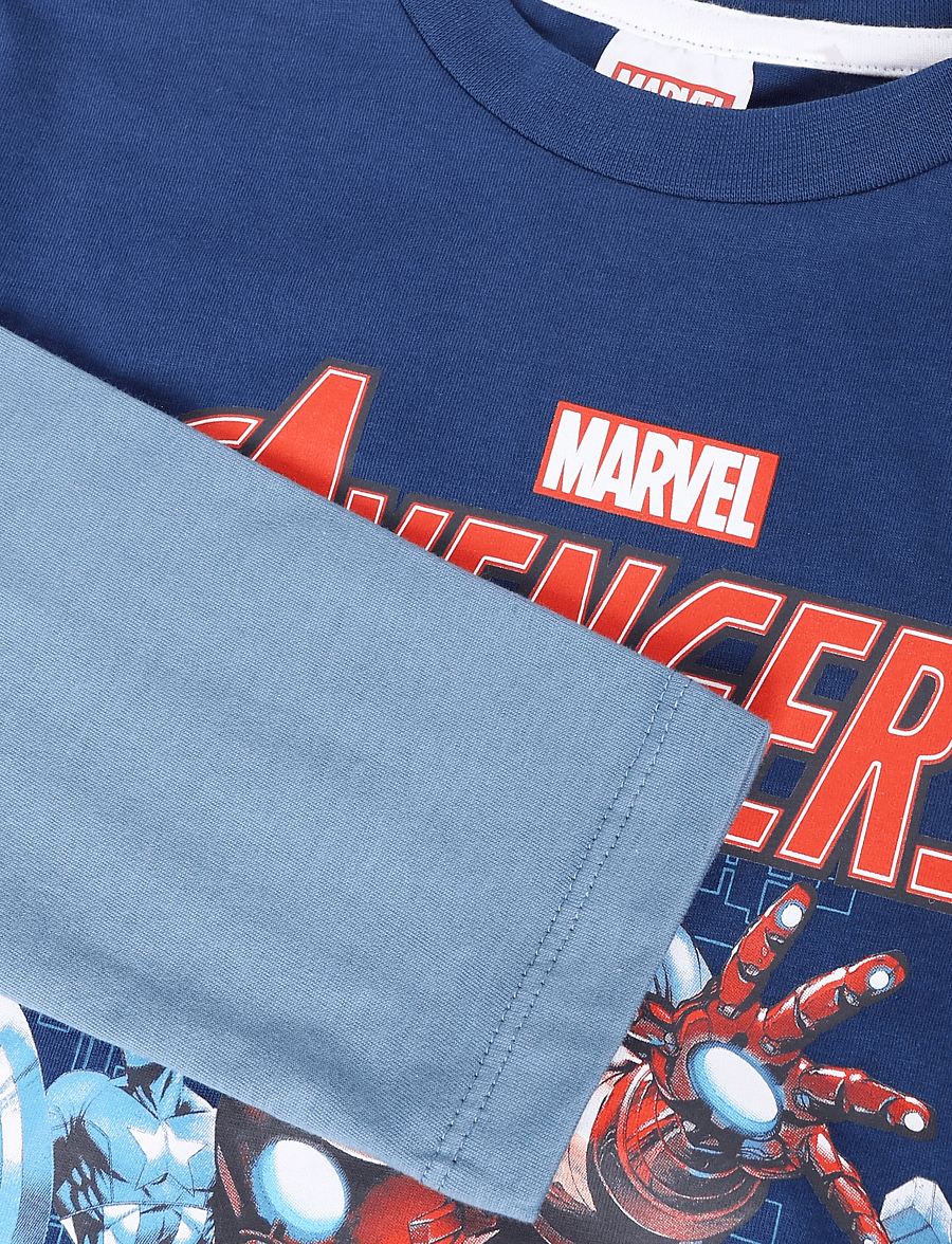 Marvel - TSHIRT - langärmelig - navy - 2