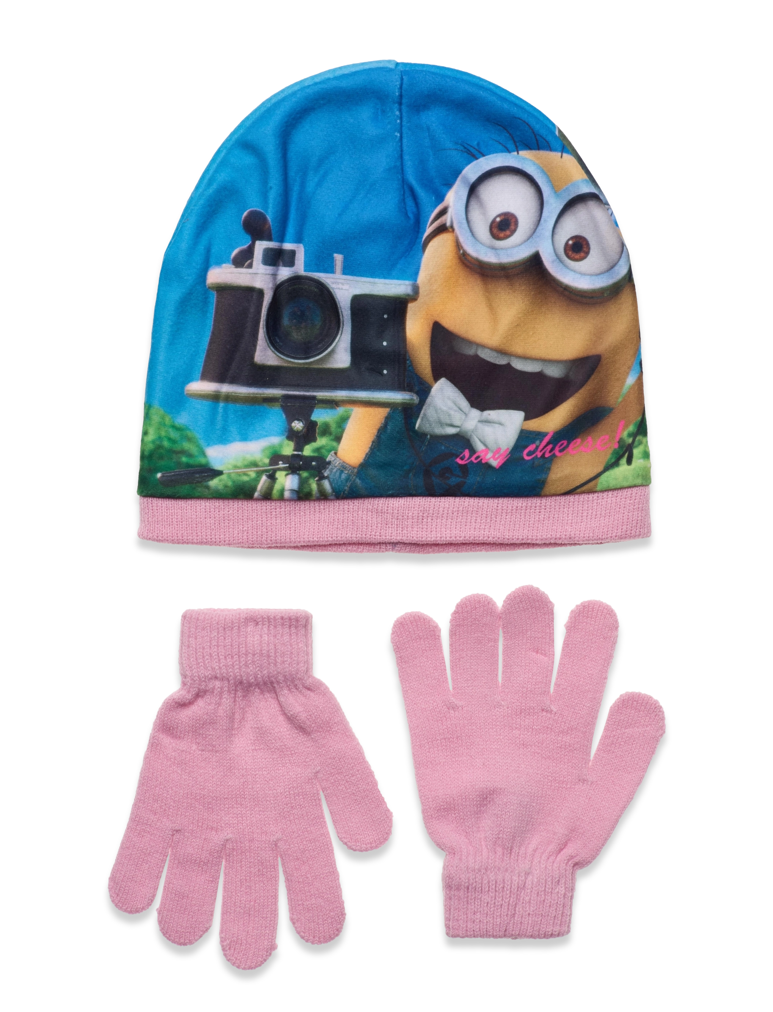 MINIONS Set Basecap + Handschuhe Patterned - 52 - Kinder