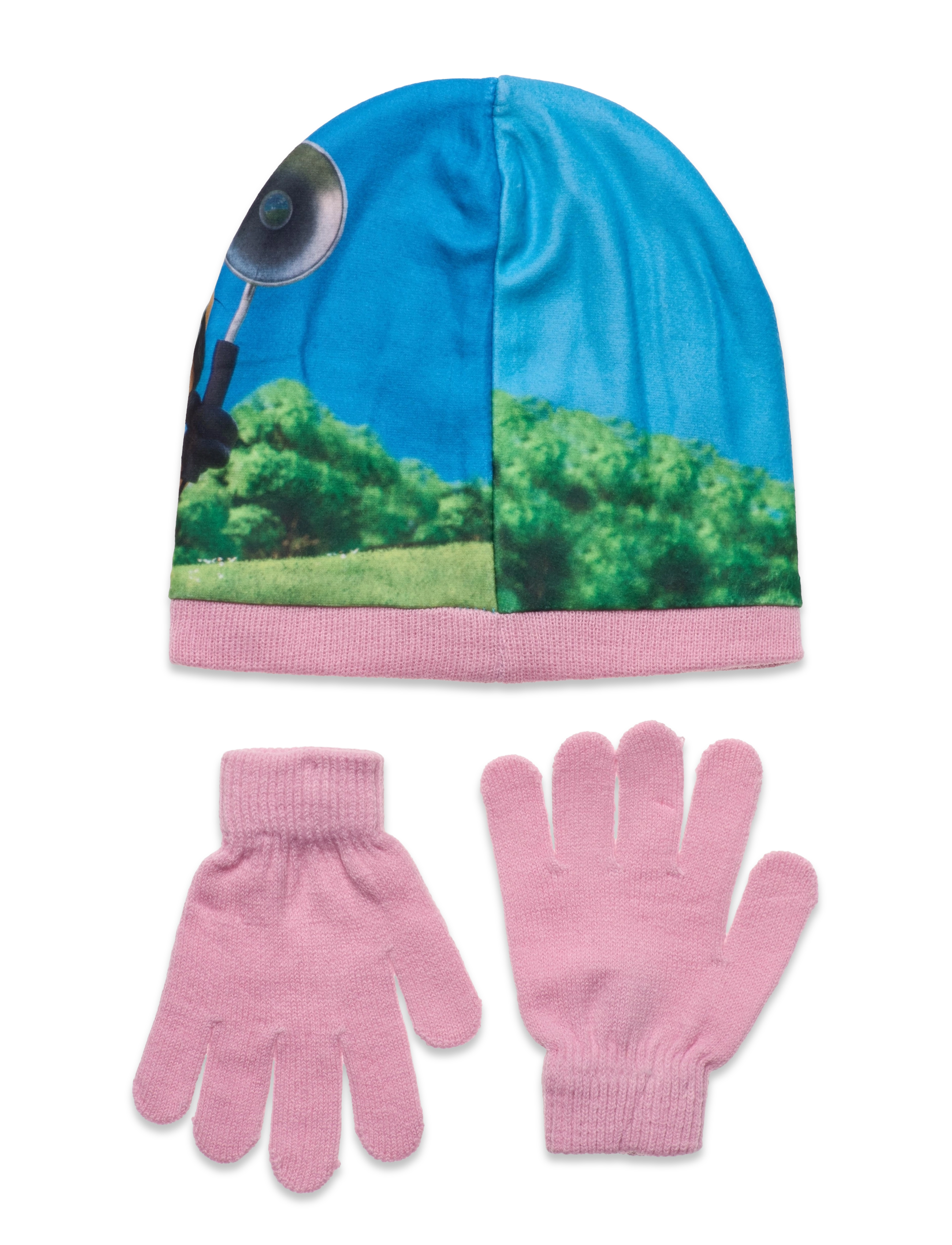 Minions - SET CAP + GLOVES - laveste priser - light pink - 1