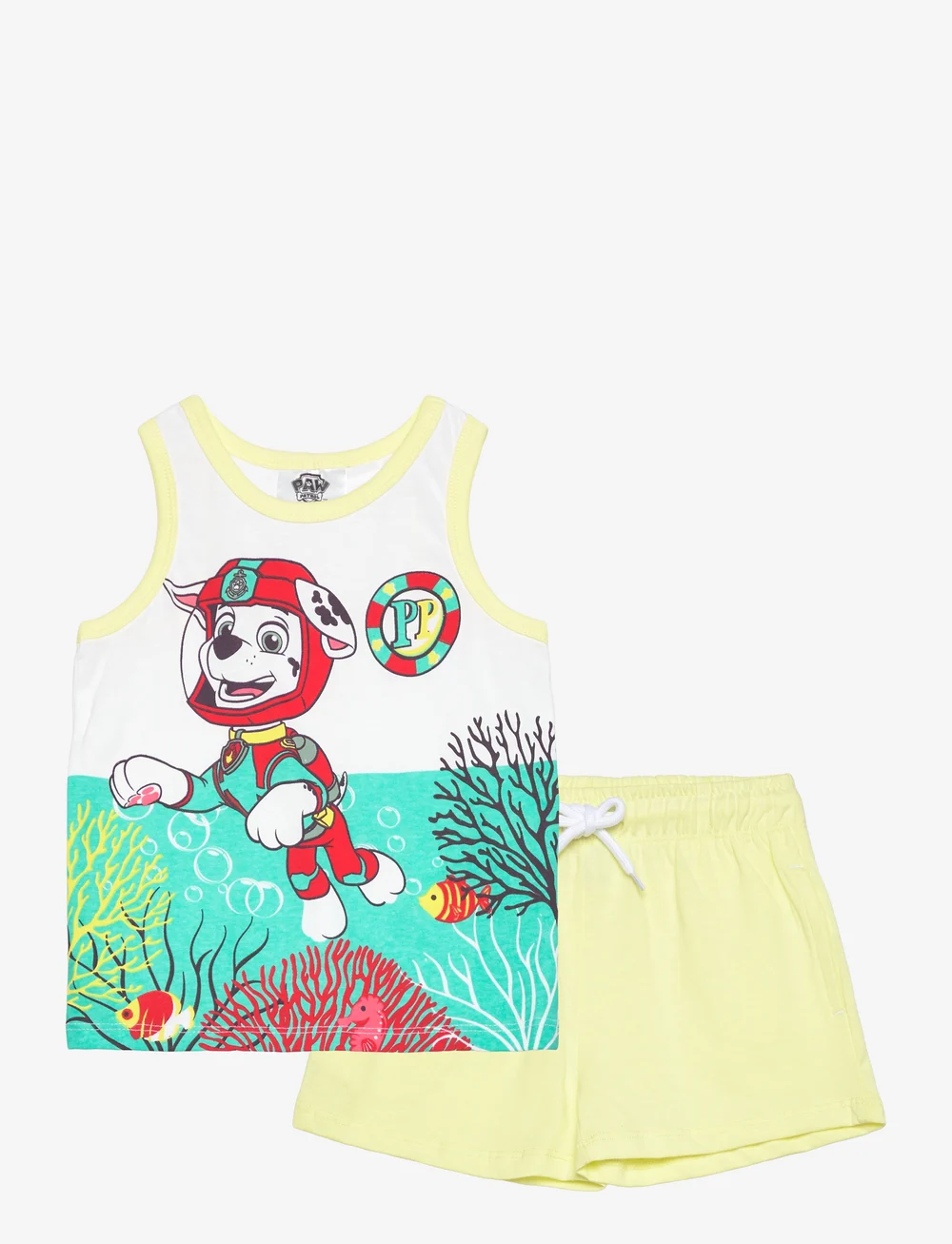 Paw Patrol - T SHIRT + SHORT - set med kortärmad t-shirt - green - 0