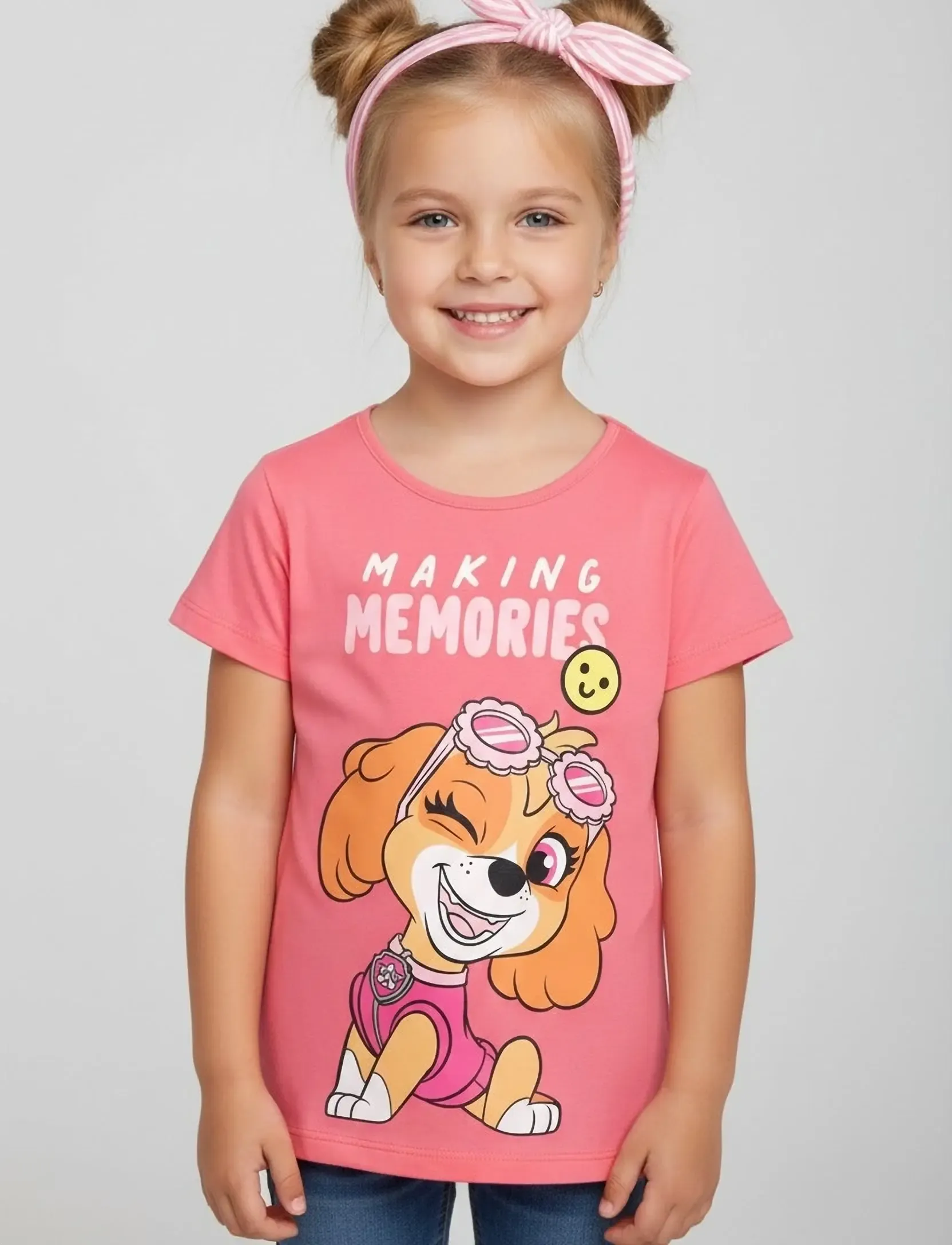 Psi Patrol TSHIRT - Topy i Koszulki - CORAL / pink/rose