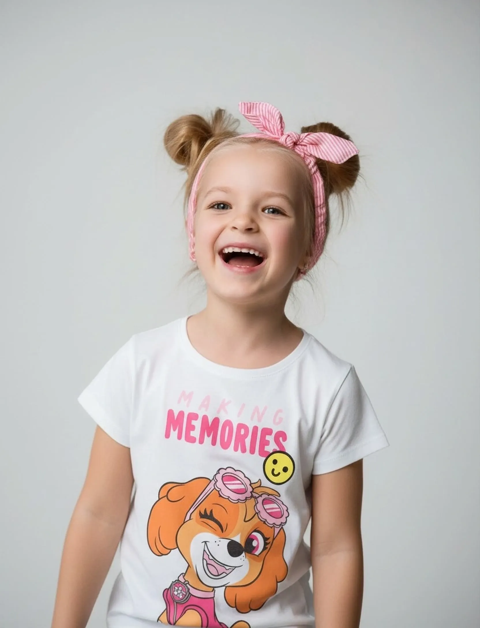 Paw Patrol Tshirt, 110, T-shirts, Weiß - Short-sleeved, Kinder