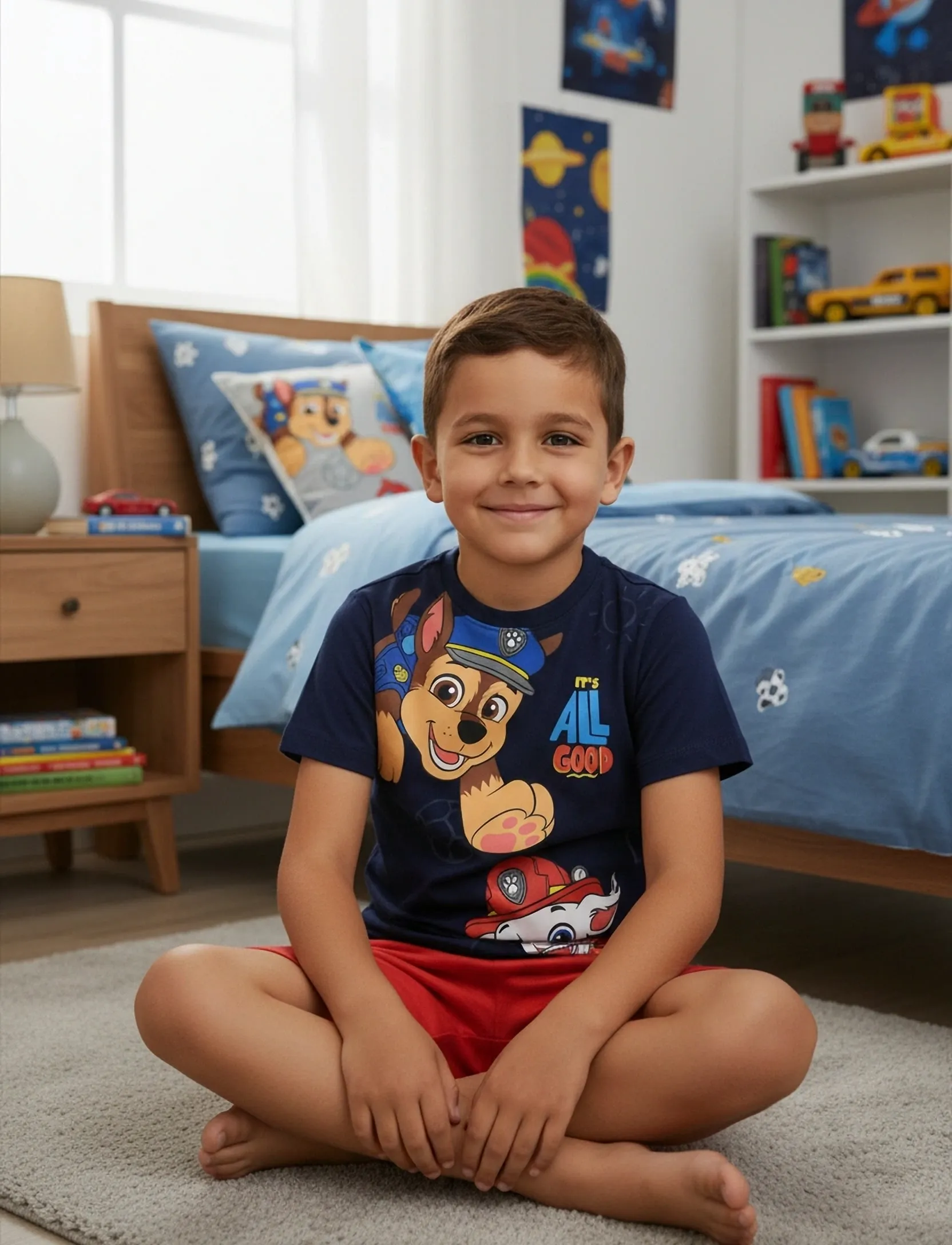 Paw Patrol Pyjama, 116, Navy, Pyjamas > Pyjamas-Sæt, Børn
