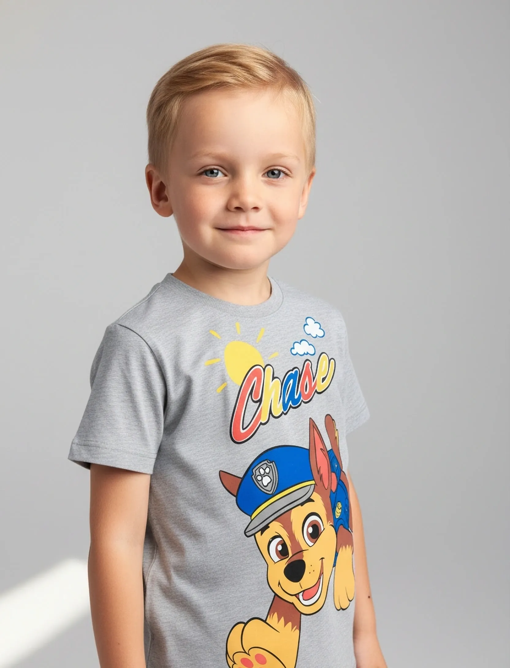 Paw Patrol Tshirt, 98, T-shirts, Grau - Short-sleeved, Kinder