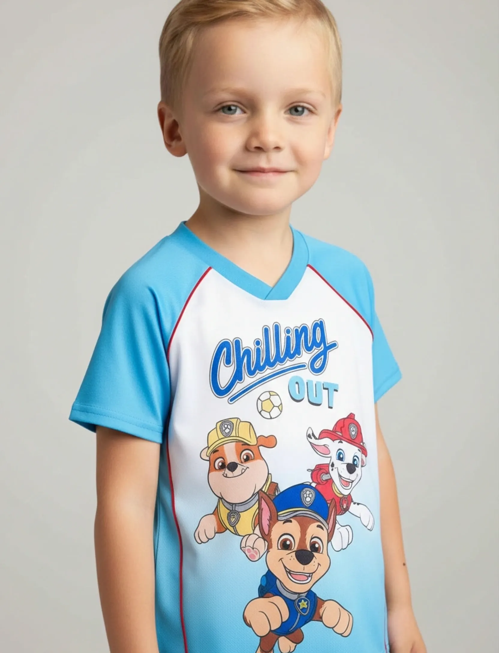 Paw Patrol Tshirt, 104, T-shirts, Blau - Short-sleeved, Kinder