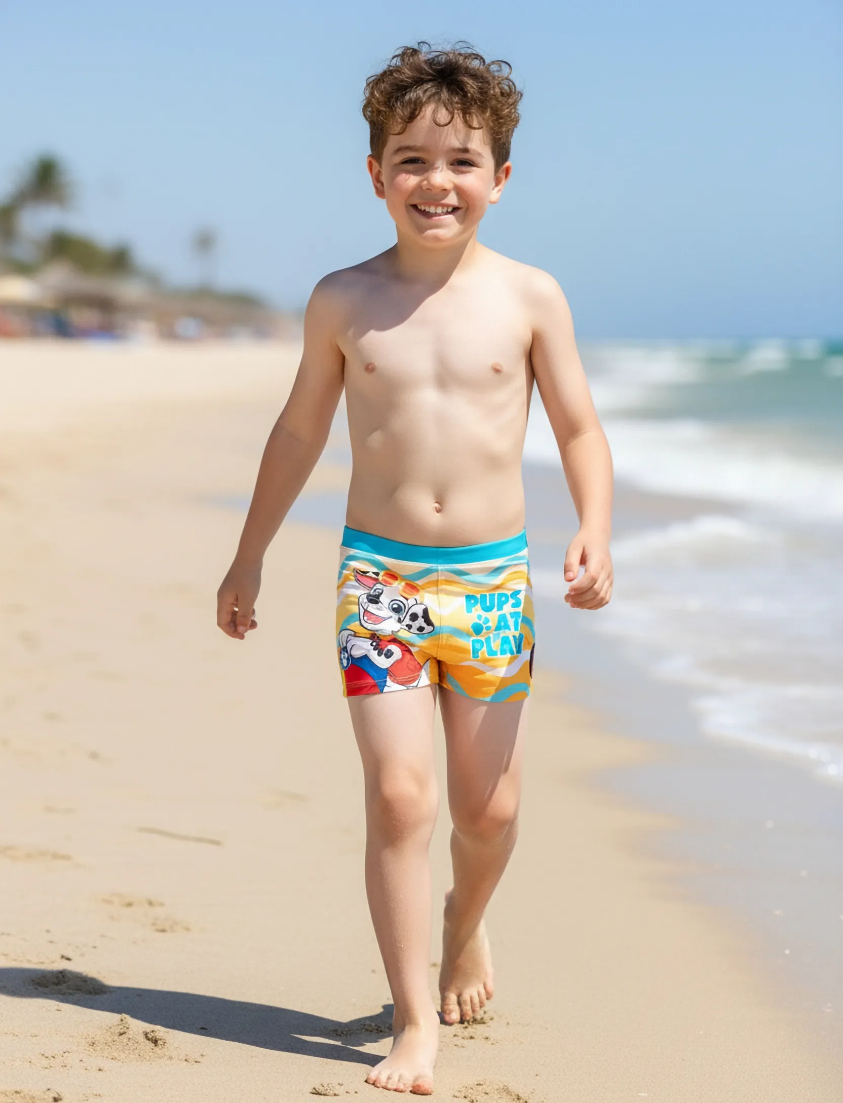 Paw Patrol Badetøj, 104, Multi/patterned, Badetøj > Badeshorts, Børn