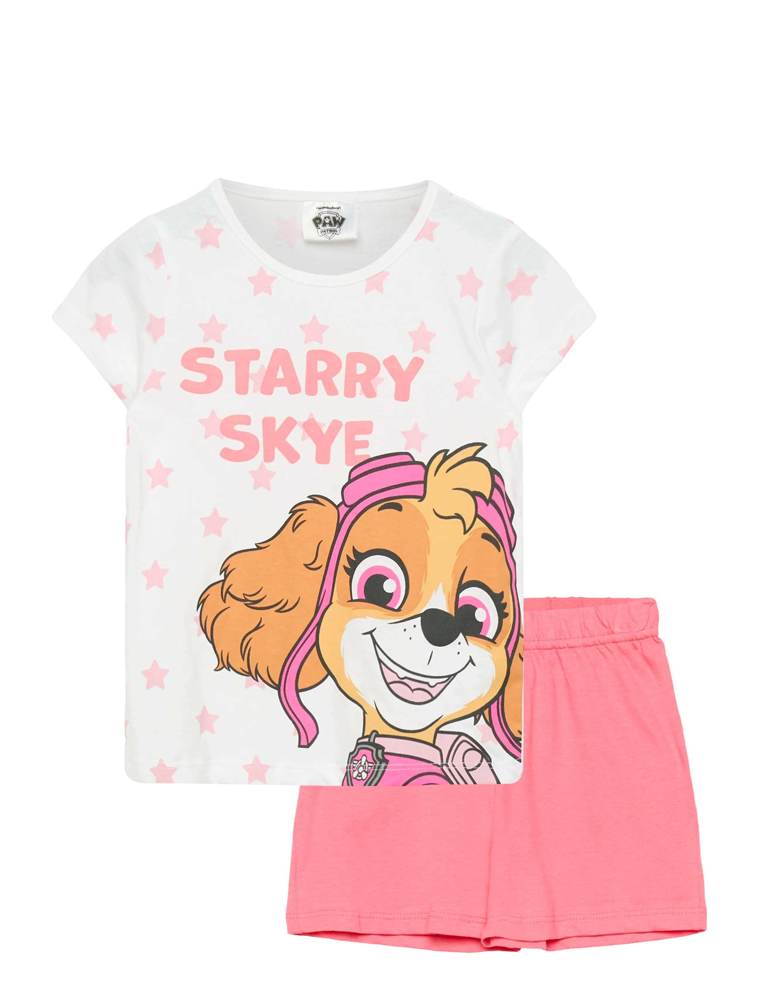 Paw Patrol PYJAMA - Tøj - CORAL / white