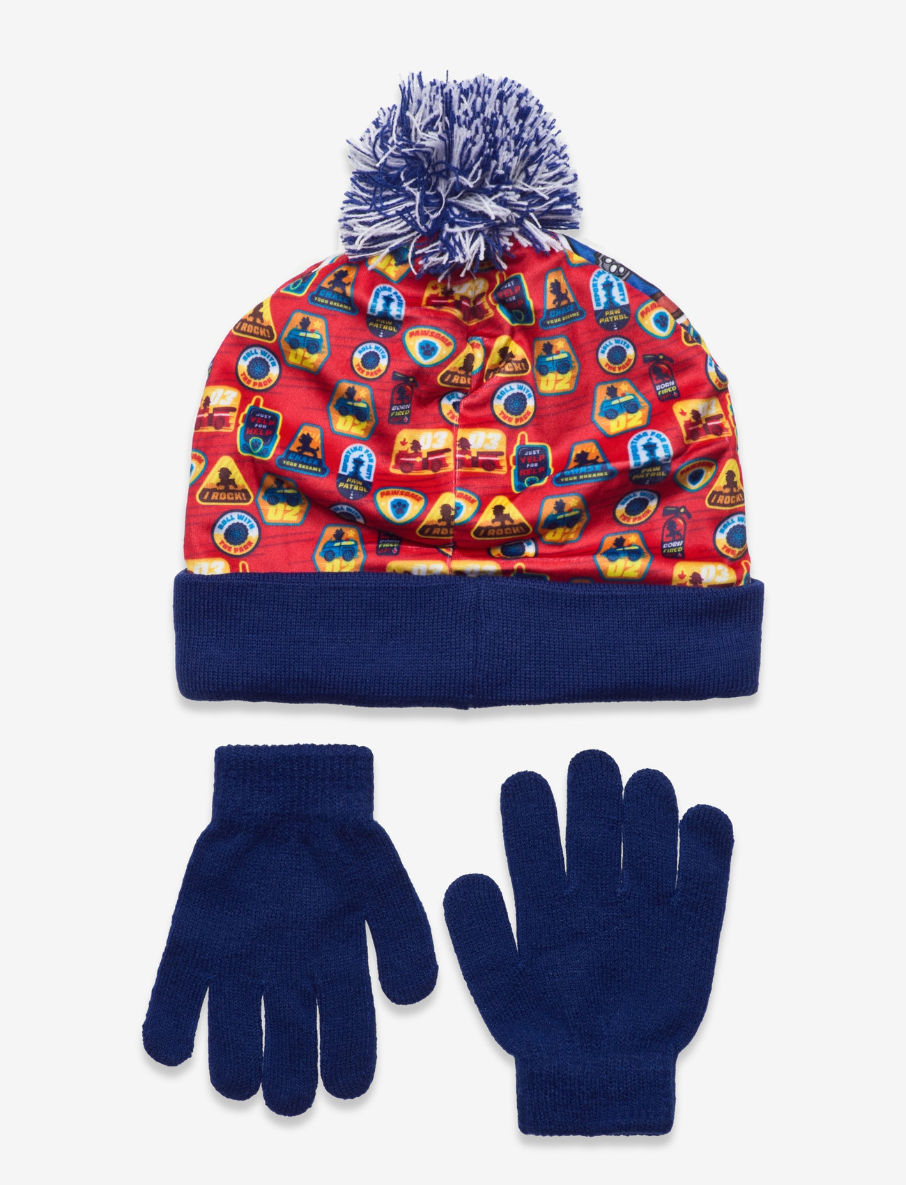 Paw Patrol - SET CAP + GLOOVES - blue - 1