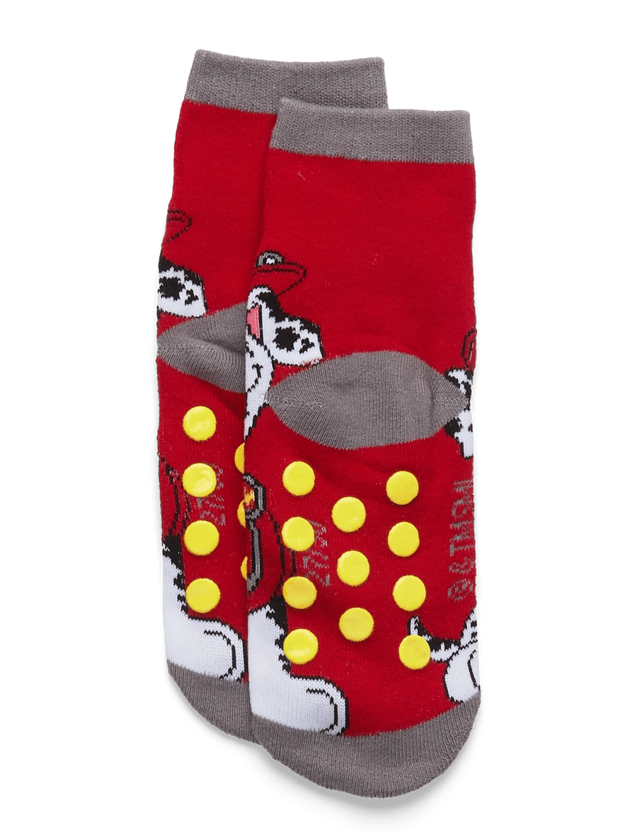 Paw Patrol - SOCKS - skridsikre sokker - red - 1