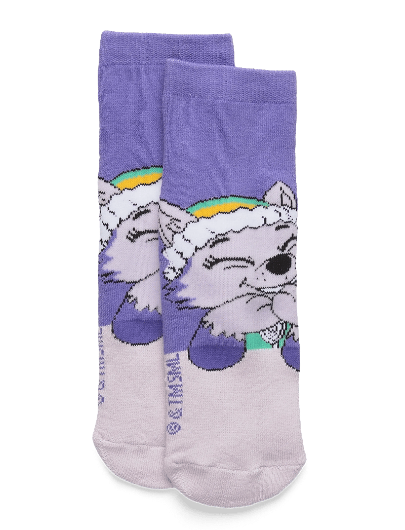 Paw Patrol - SOCKS - skridsikre sokker - purple - 0