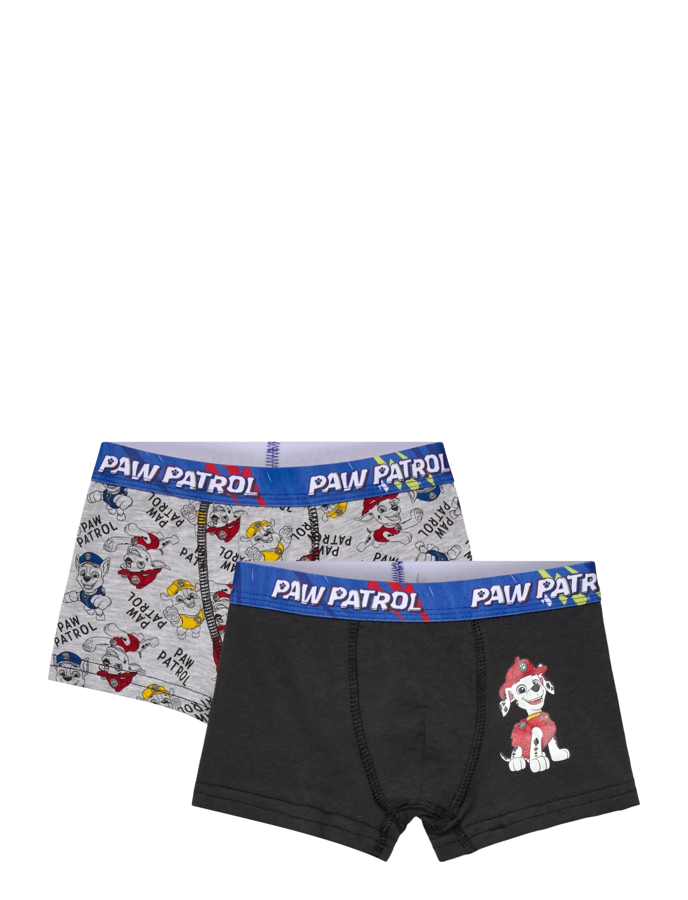 Paw Patrol Boxer, Børn, Børne Boxershorts, Grå, Str: 110/116