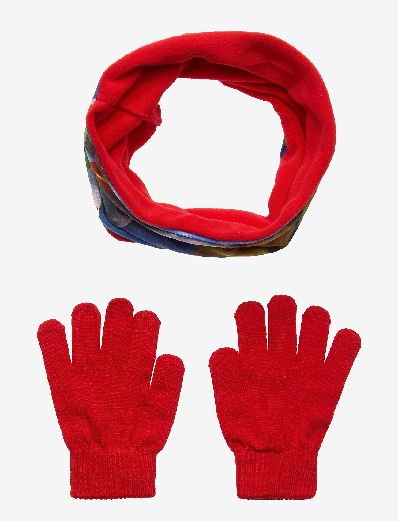Paw Patrol - SET 2 PCS COLLAR GLOVES - red - 1