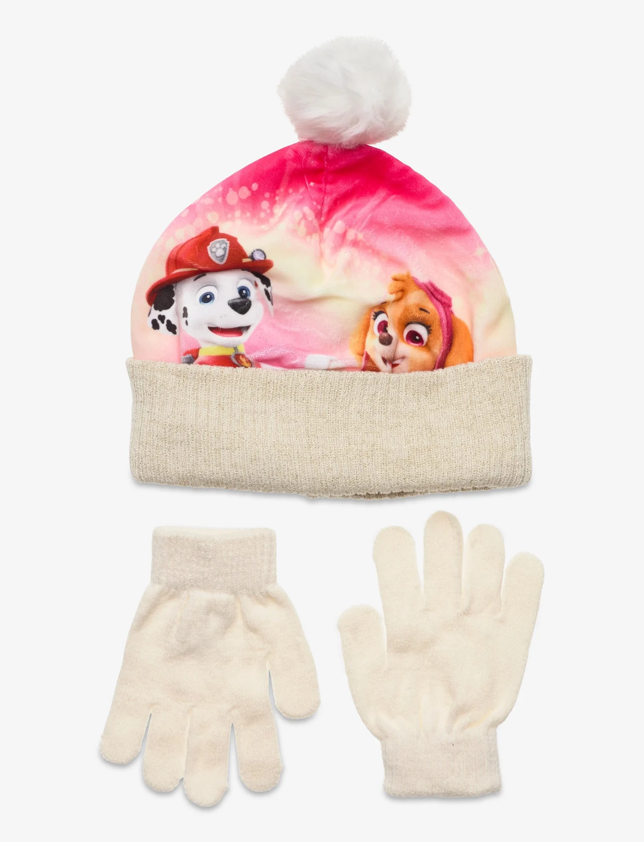 Paw Patrol - SET CAP + GLOOVES - lowest prices - off white - 0