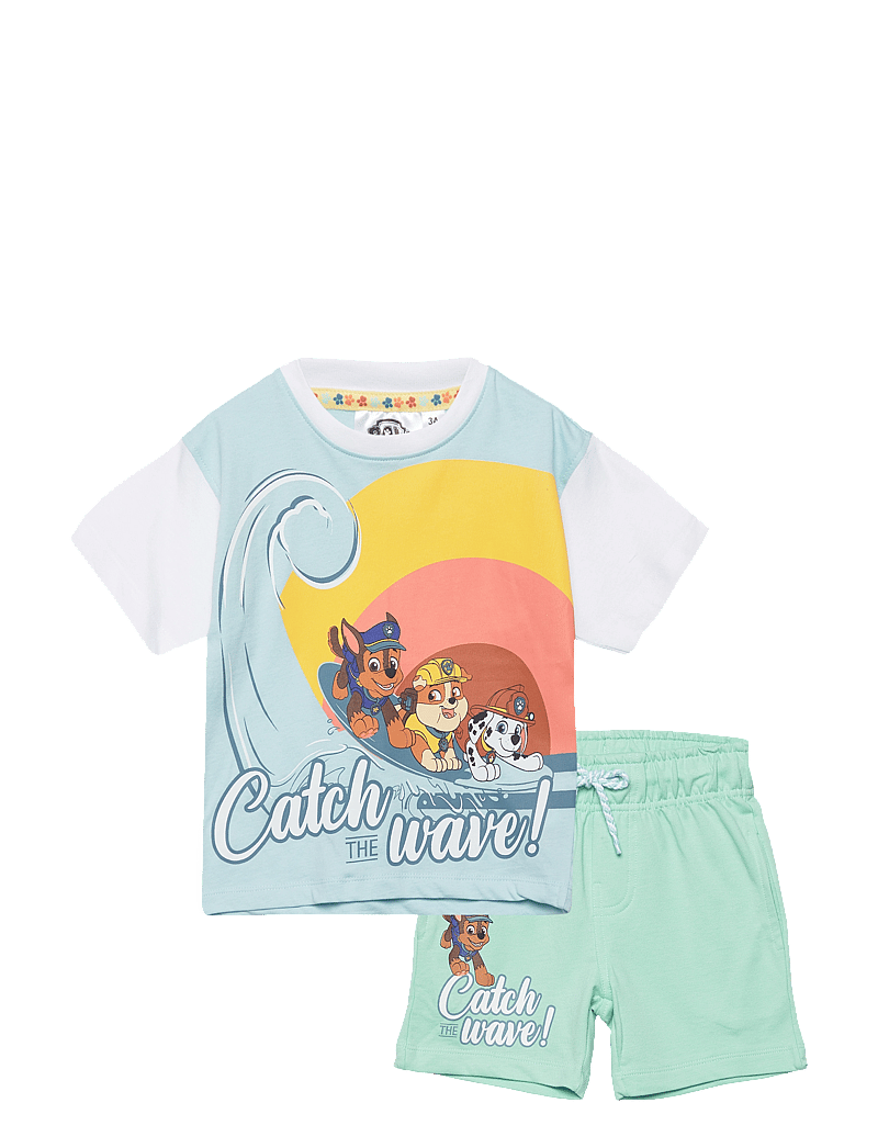Paw Patrol - T SHIRT + SHORT - sets mit kurzärmeligem t-shirt - light blue - 0