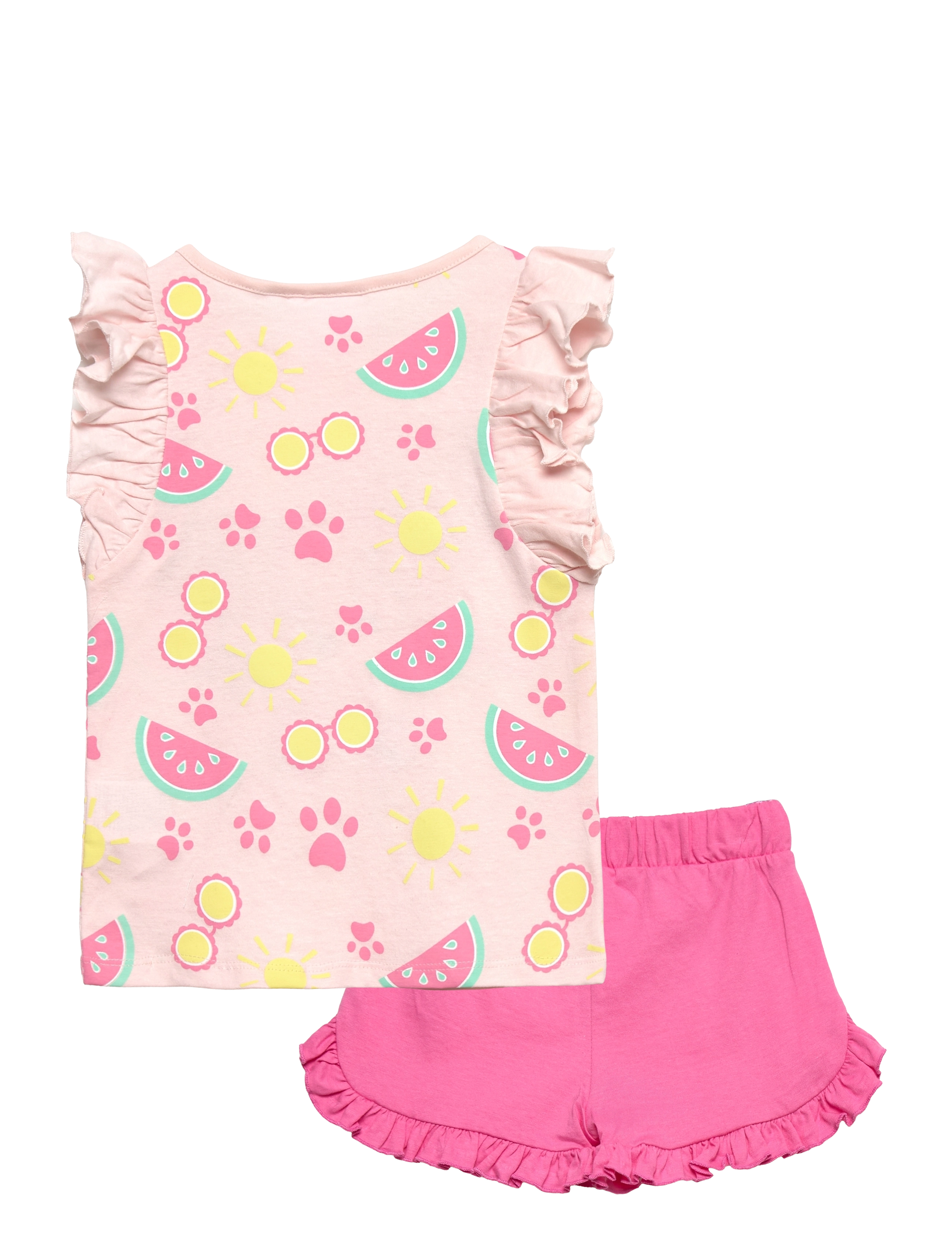 Paw Patrol - TSHIRT & SHORT - light pink - 1