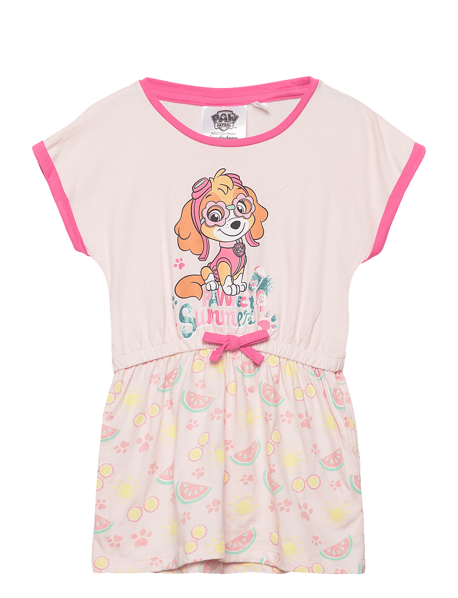Paw Patrol - DRESSES - kurzärmelige freizeitkleider - light pink - 0
