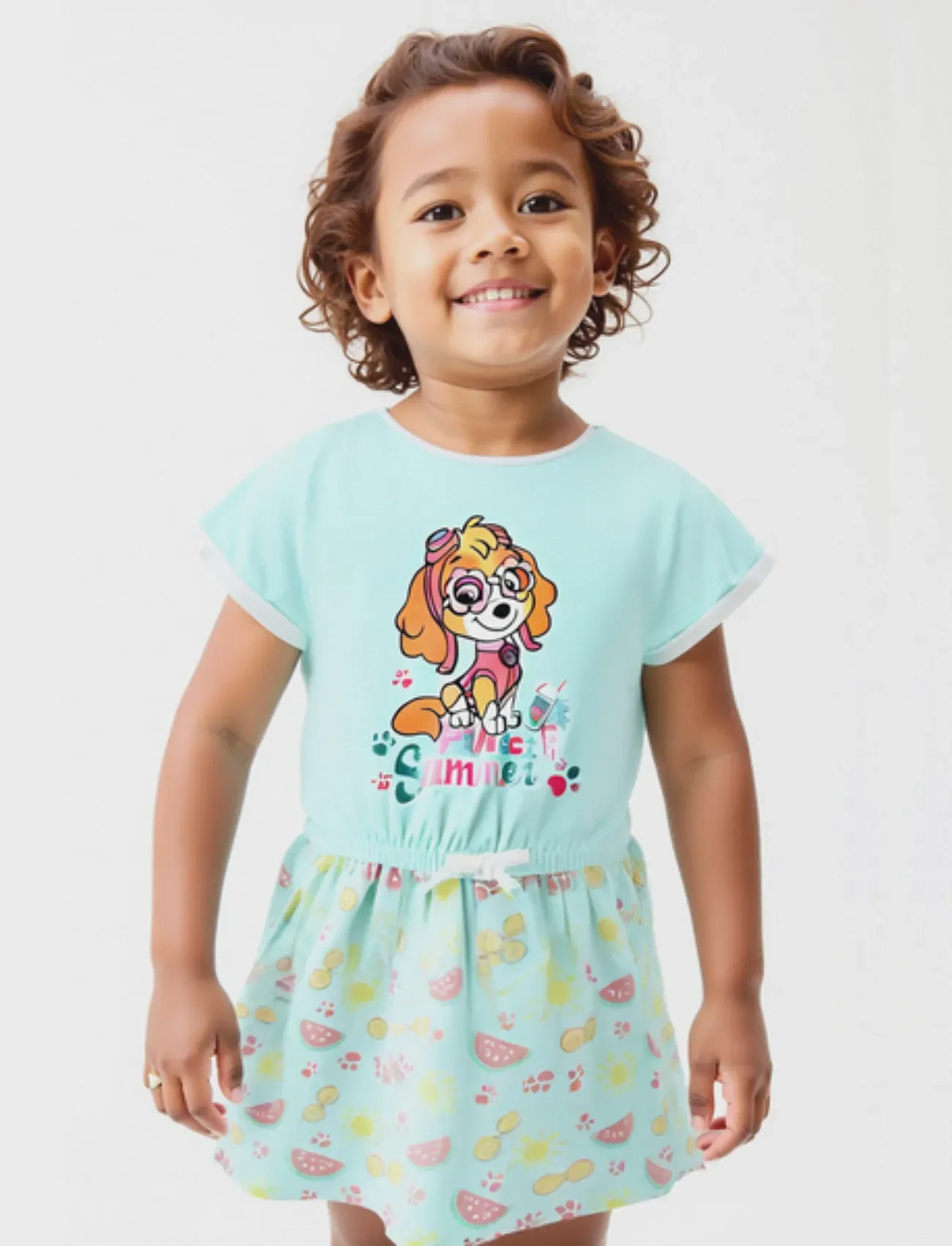 Paw Patrol Dresses, 98, Blue, Fritidskjoler > Kortærmede Fritidskjoler, Børn