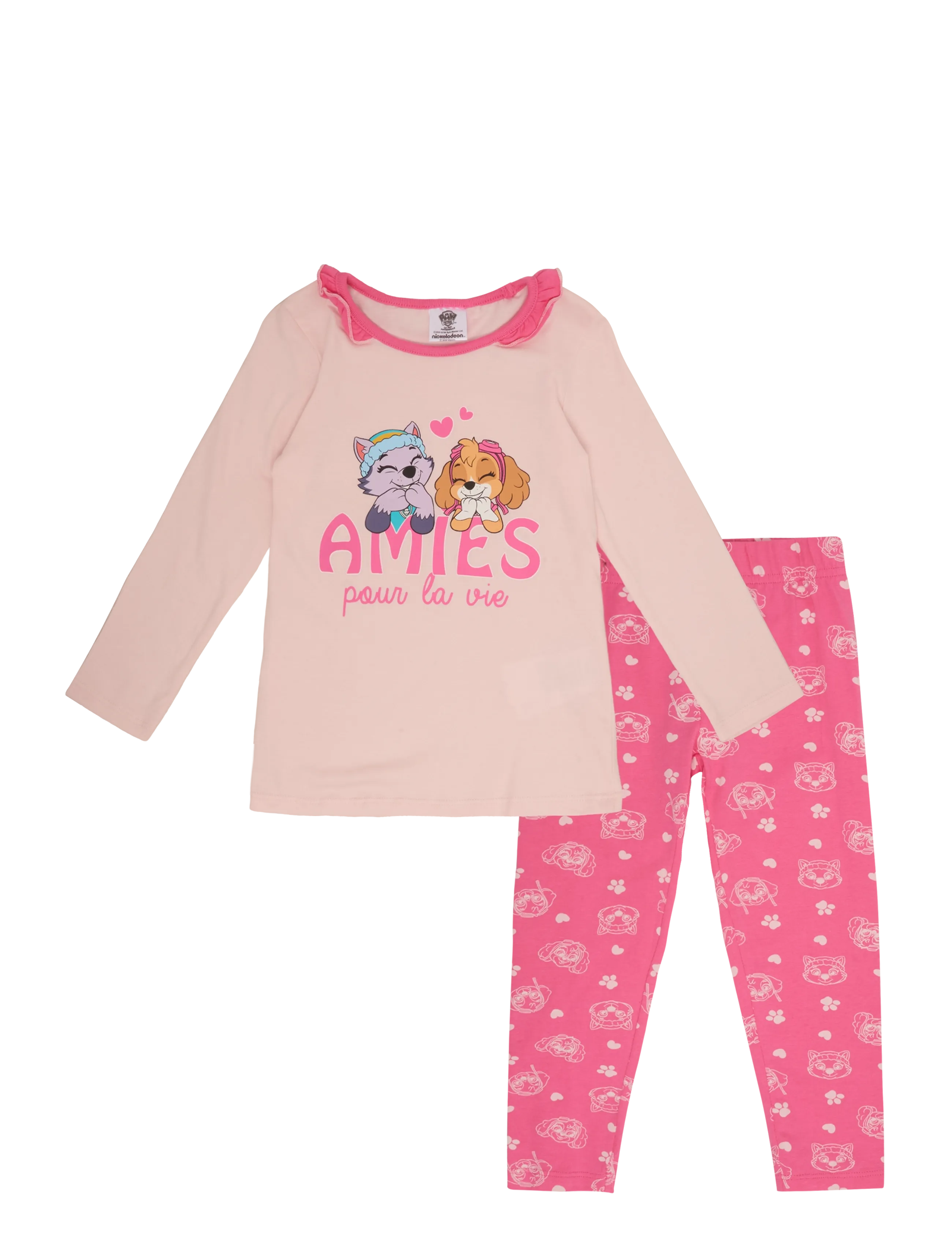 Paw Patrol PYJAMA - Pyjamassæt - PINK / pink/rose