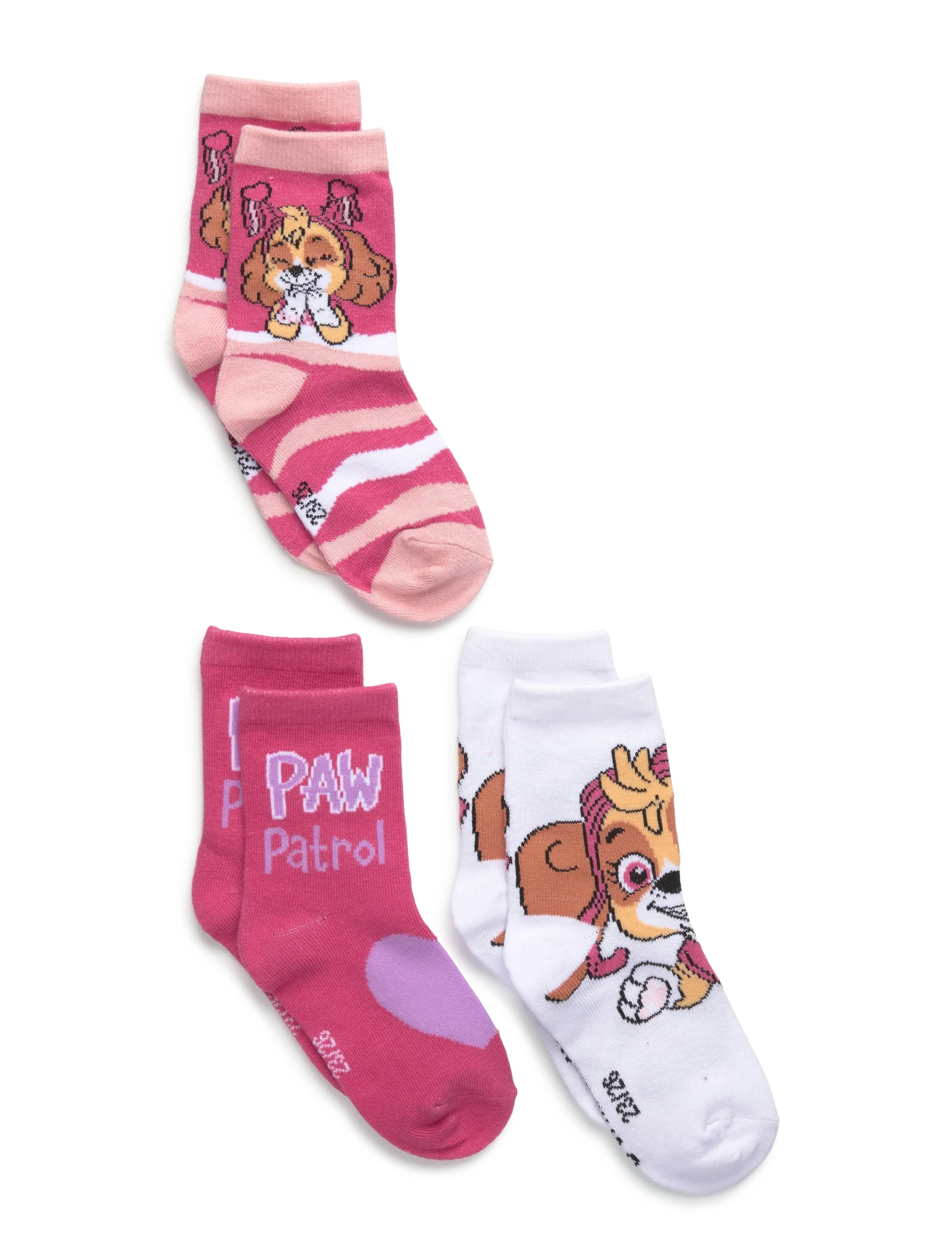 PAW PATROL Socken Weiß - 27/30 - Kinder