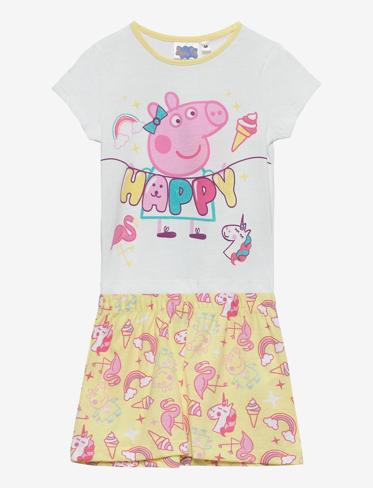 Peppa Pig - SHORT PYJAMA - white - 0