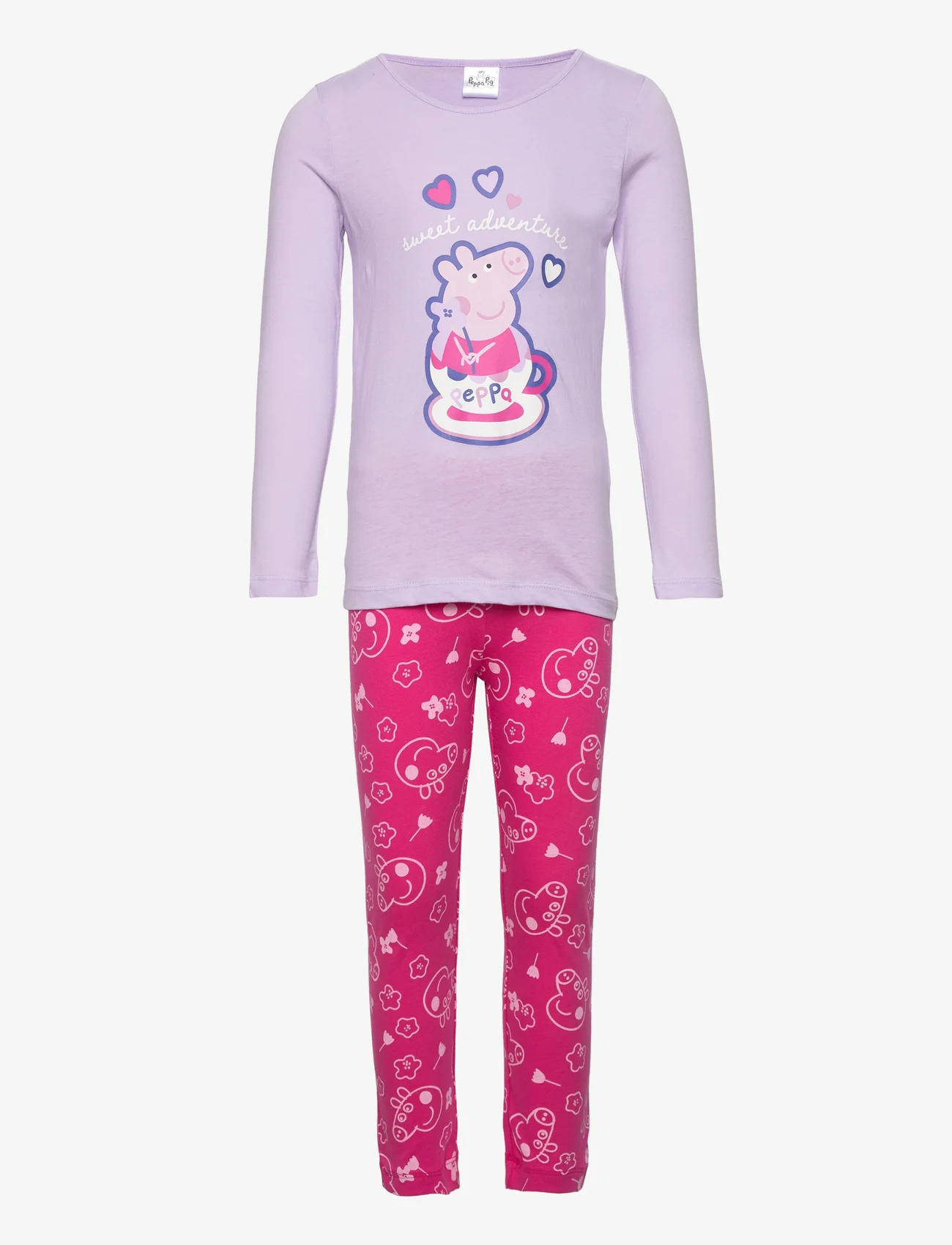 Peppa Pig - Pyjalong - rinkiniai - purple - 0