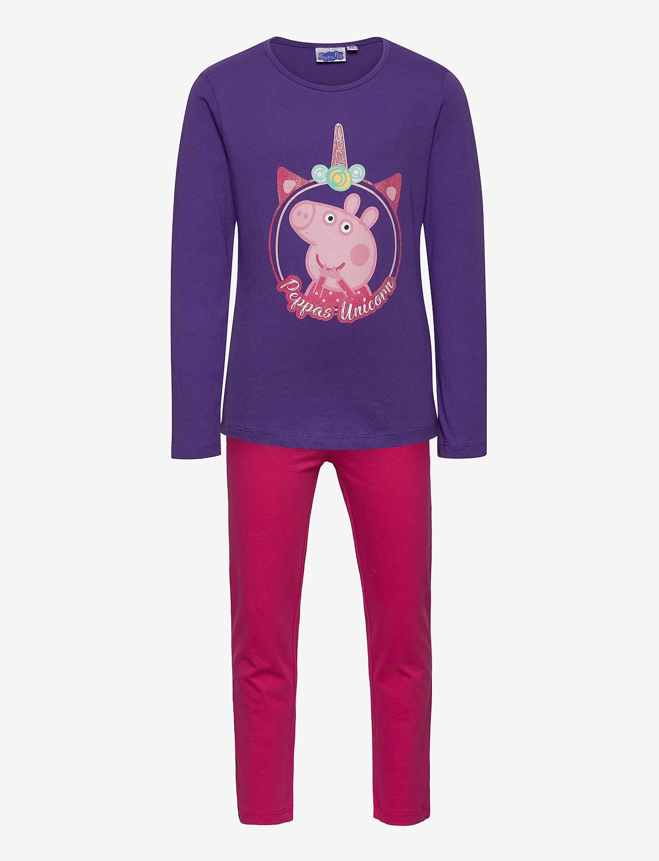 Peppa Pig - LONG PYJAMA - purple - 0
