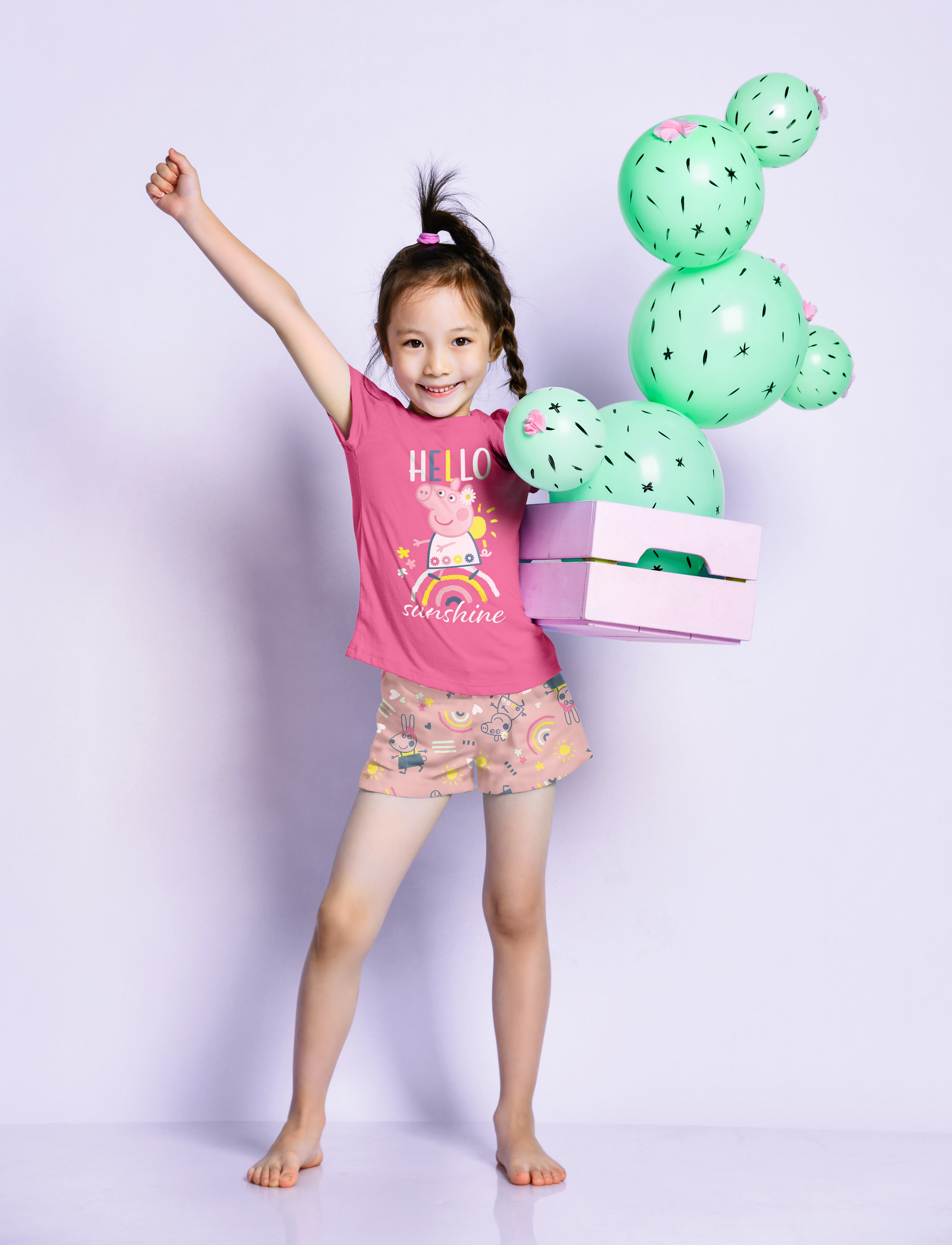 Peppa Pig - Set Pyjalong - pink - 4