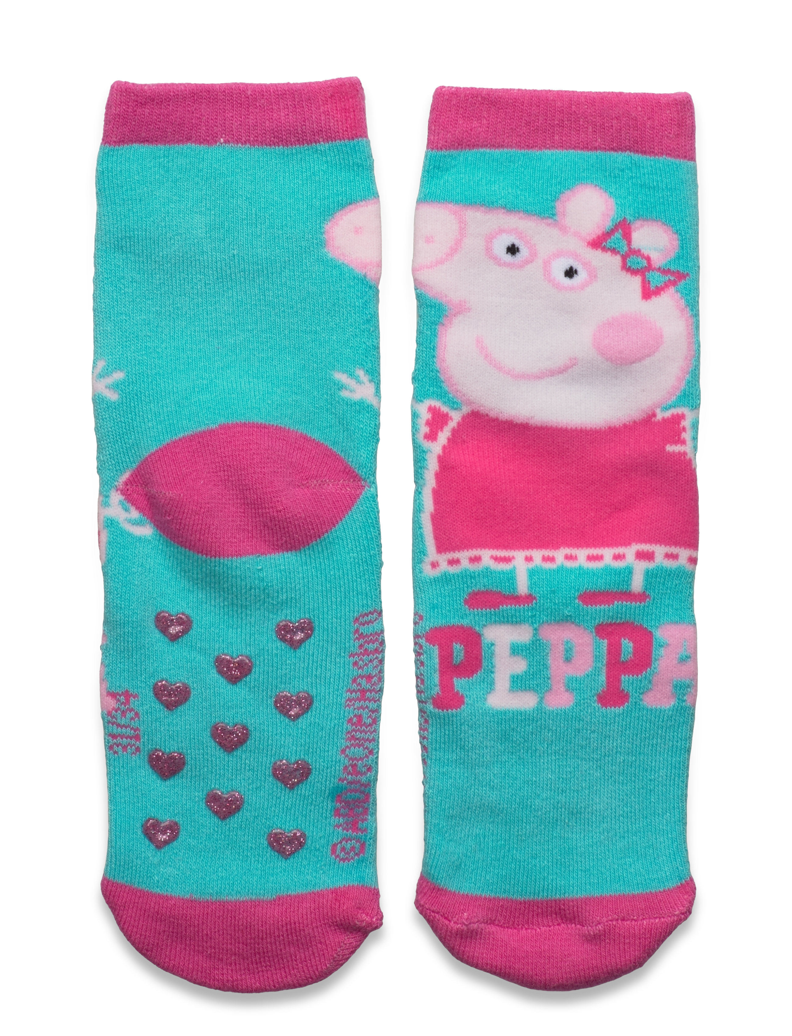 Peppa Pig SOCKS - Kinder 2 bis 8 Jahren - TURQUO / multi