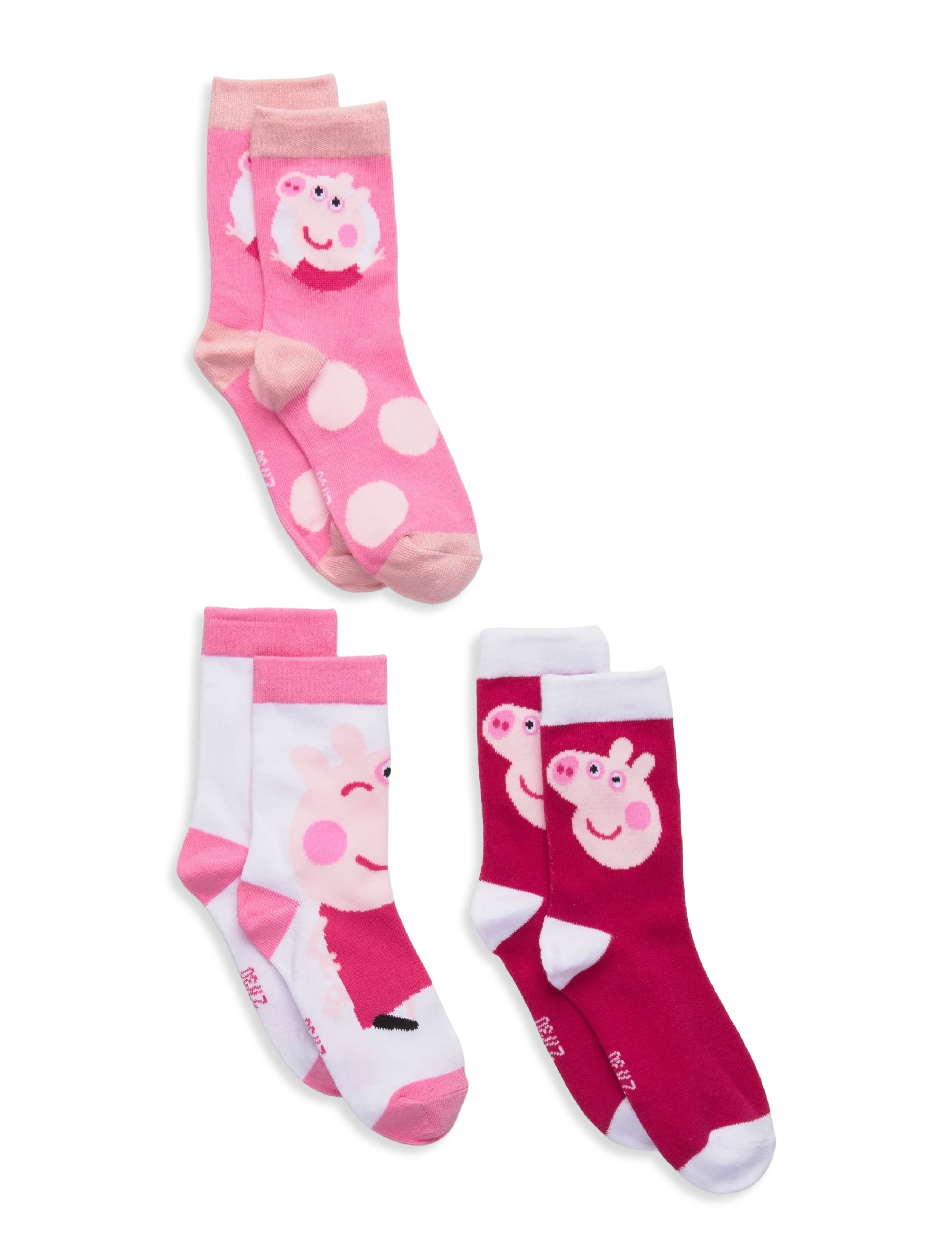 Gurli Gris Socks, 31/34, Pink, Sokker & Strømpebukser > Sokker, Børn