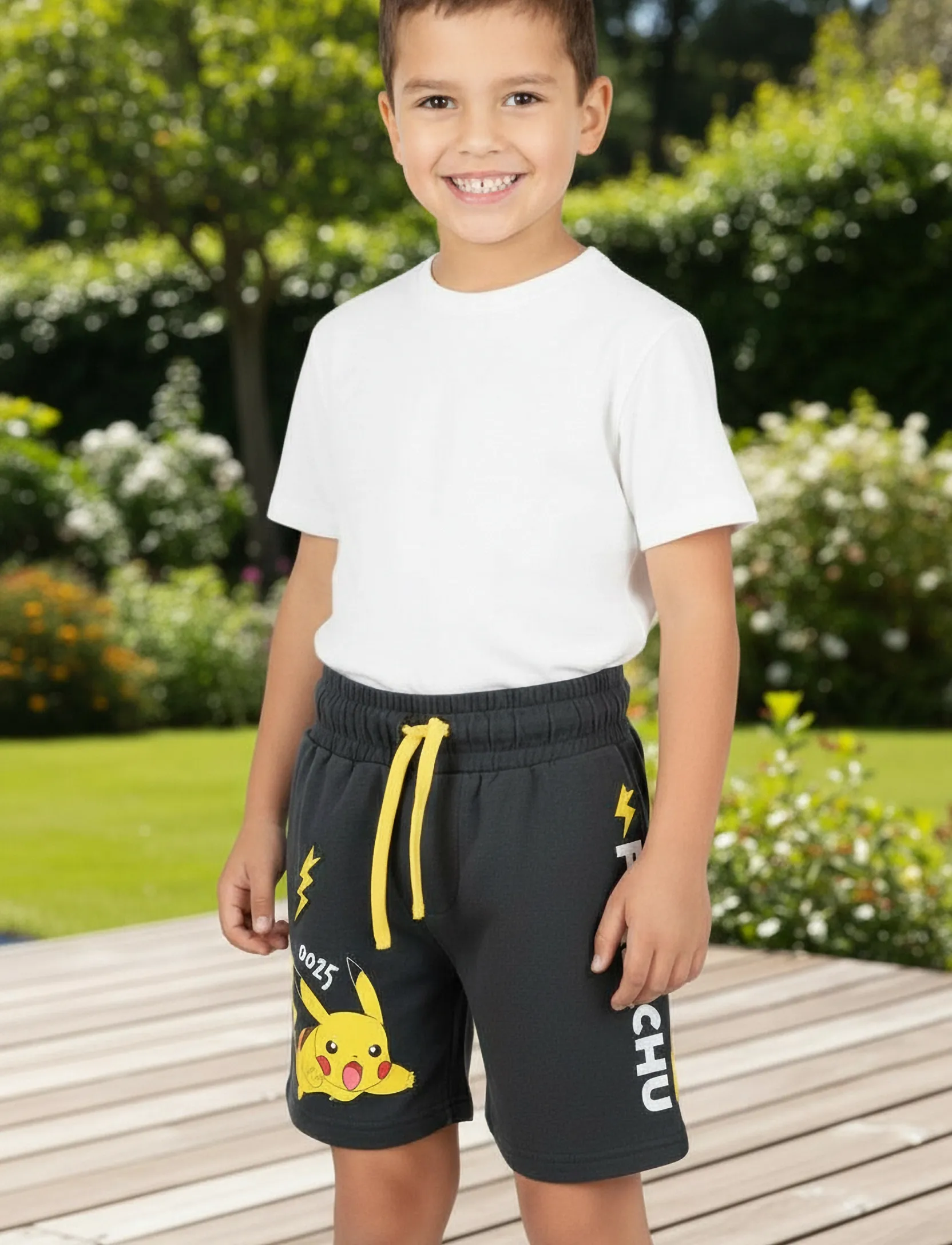Pókemon PANTS - Sweatshorts - GREY / grey
