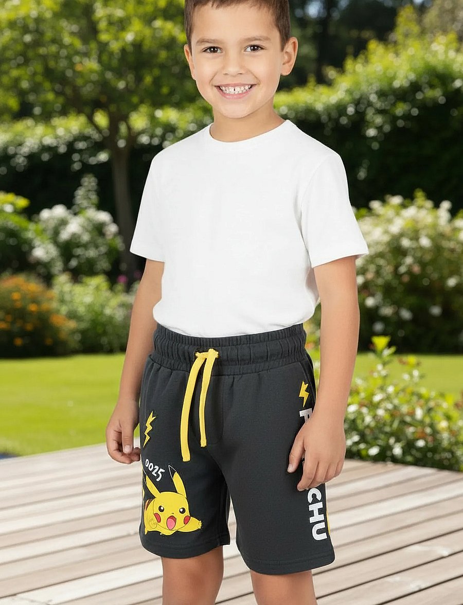 Pókemon - PANTS - sweat shorts - grey - 0