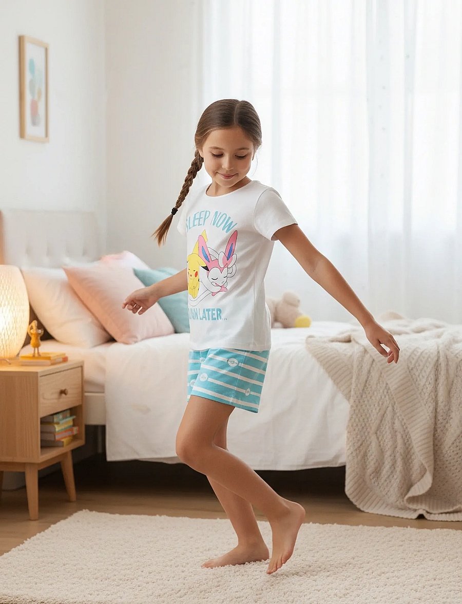 Pókemon - PYJAMA - pyjamassæt - white - 0
