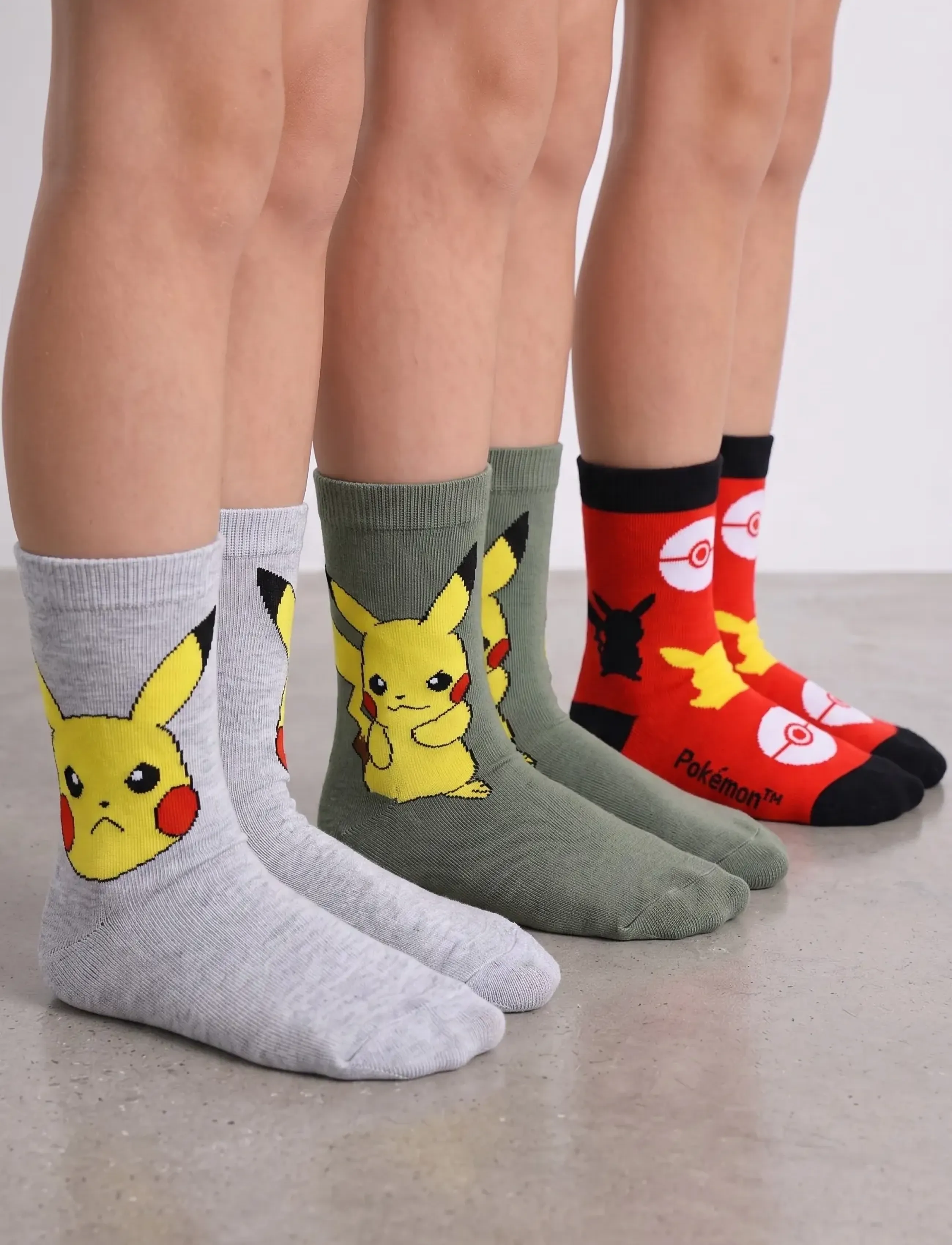 Pókemon - SOCKS - autumn clothing - pack2 - 0