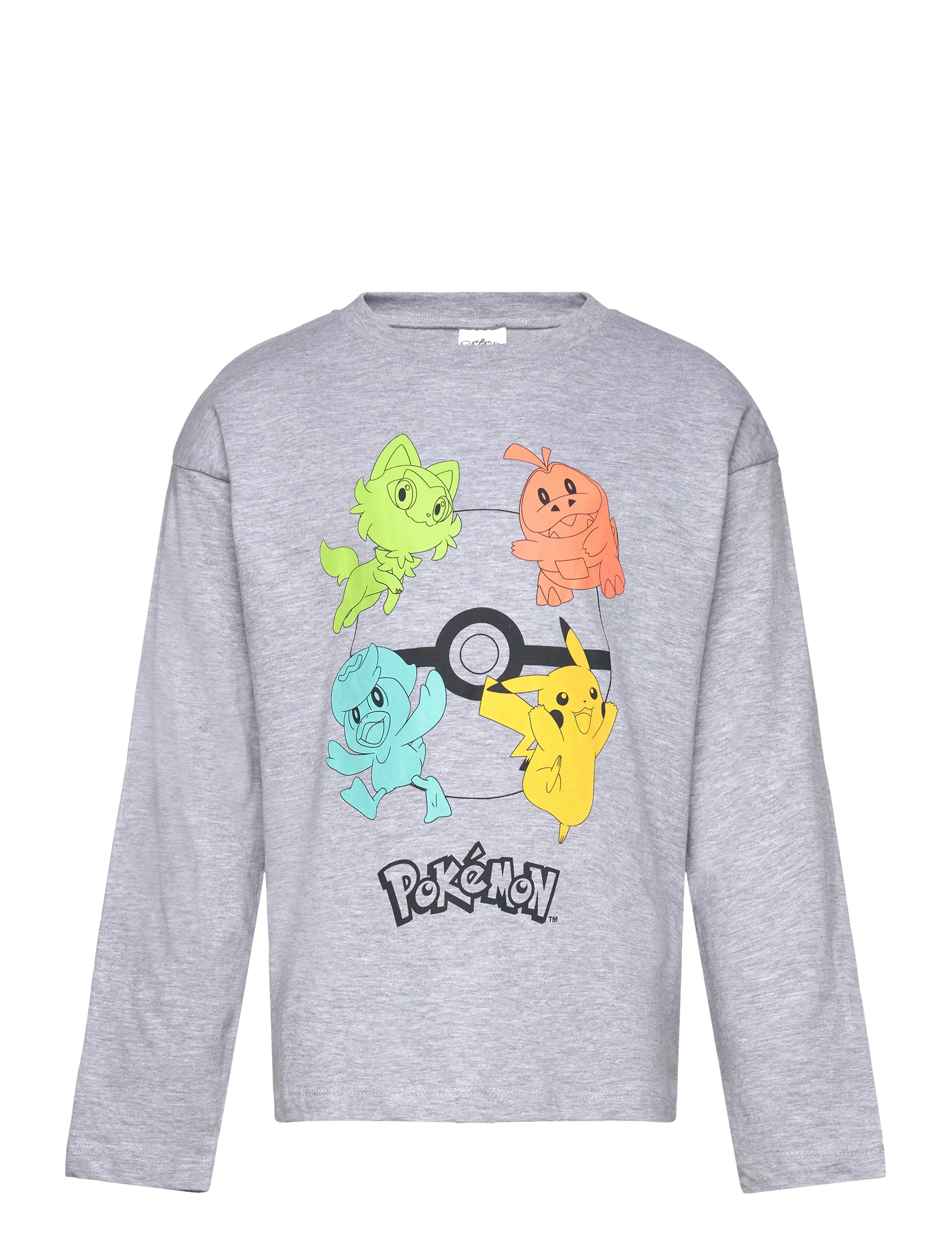 PÓKEMON Tshirt Grau - 110 - Kinder